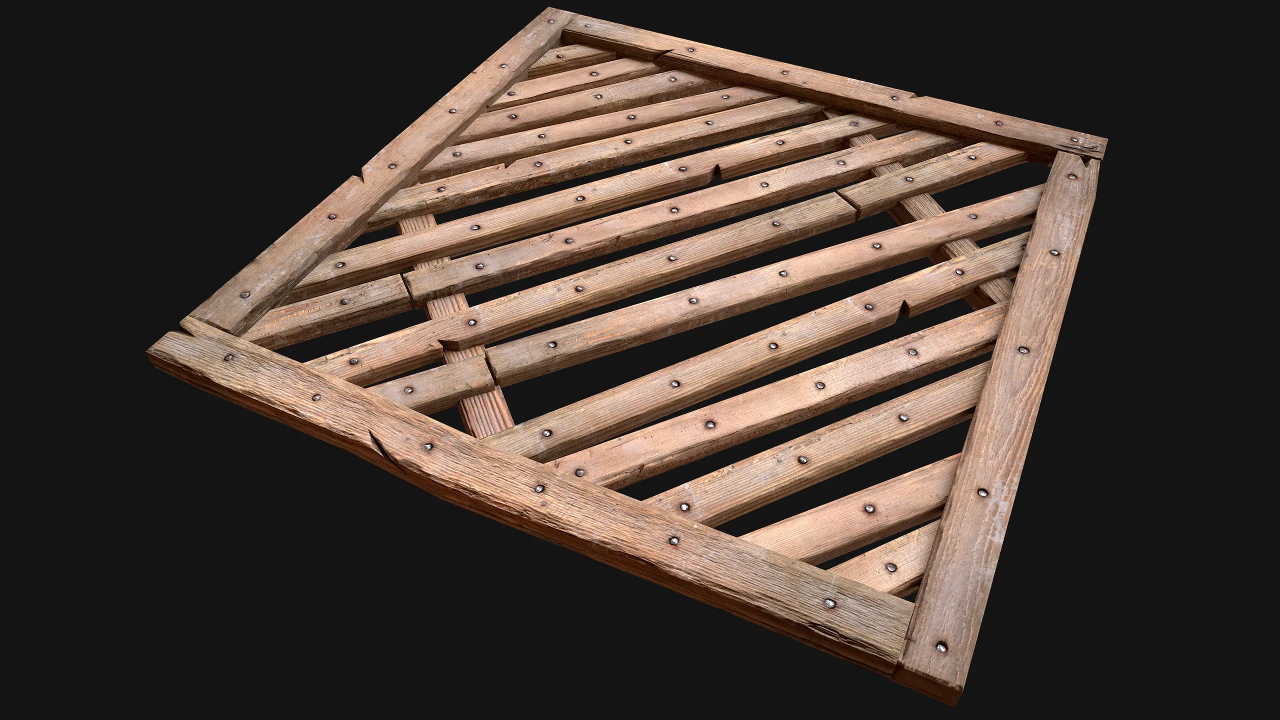 Medieval Wooden Floor  Ceiling