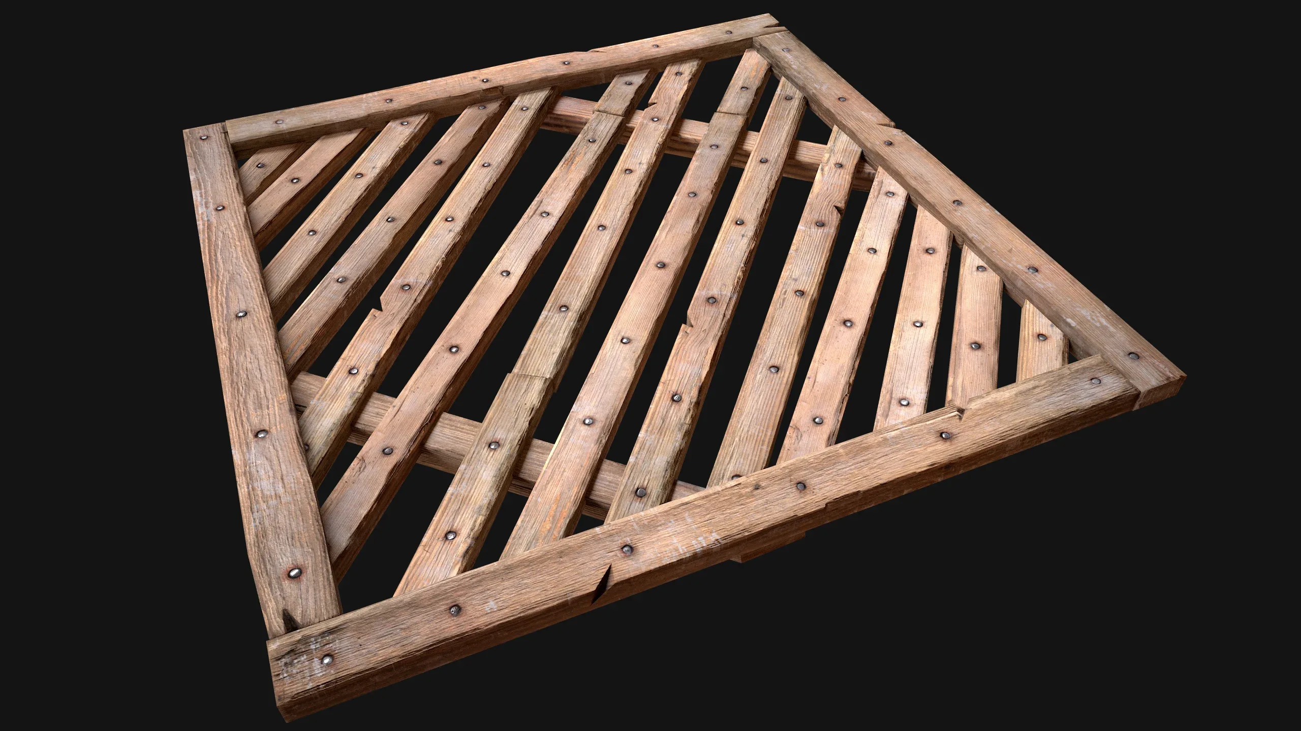 Medieval Wooden Floor  Ceiling