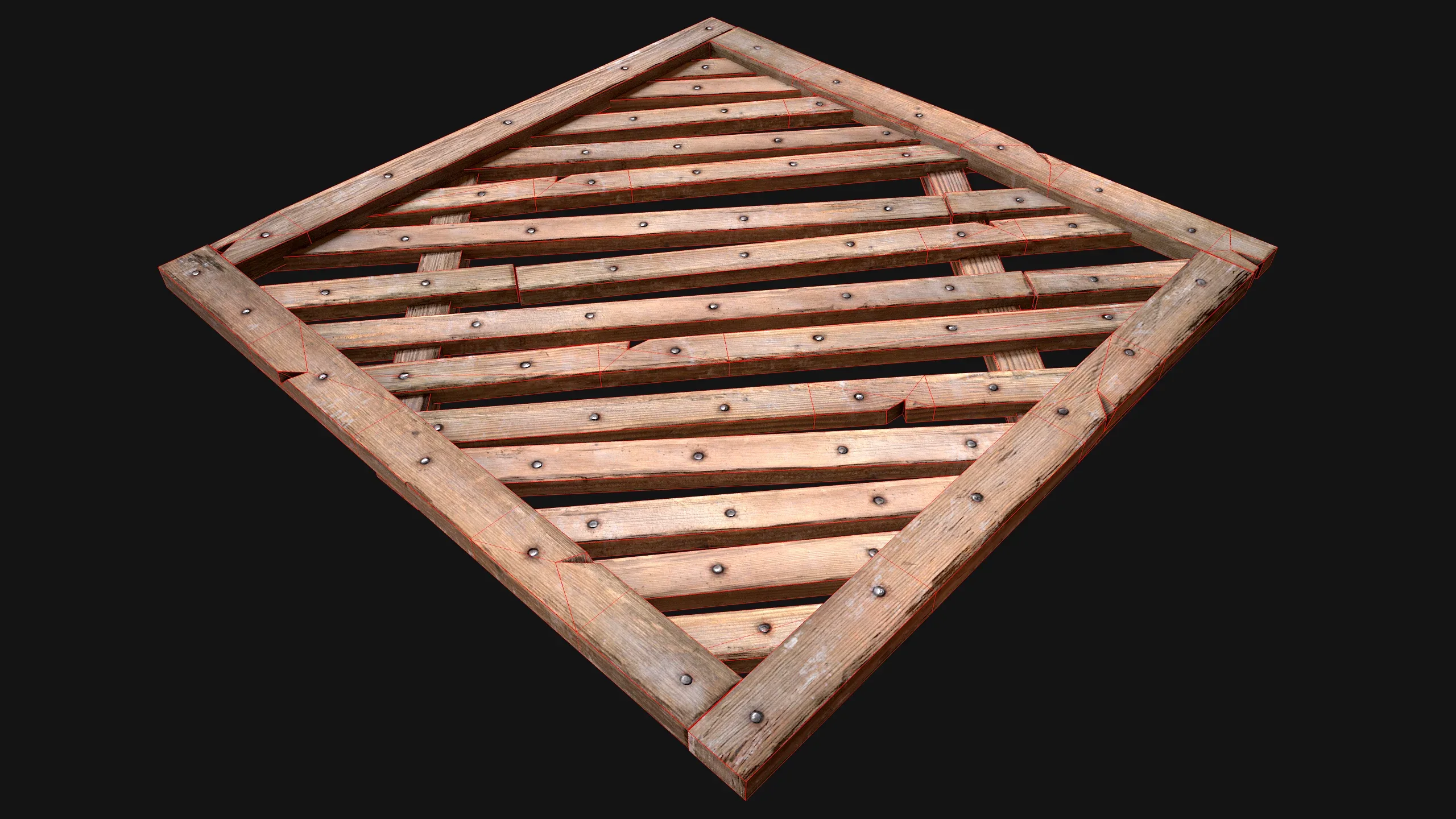 Medieval Wooden Floor  Ceiling