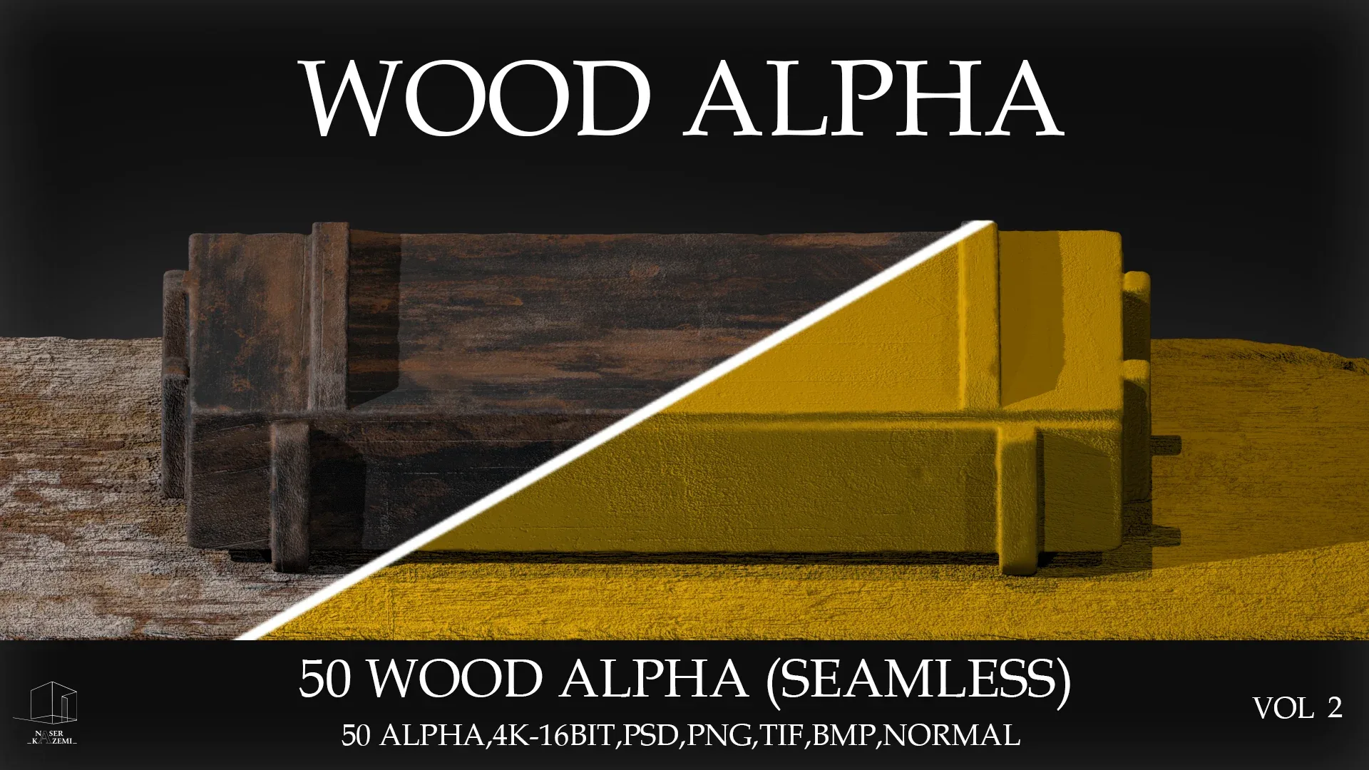 50 WOOD ALPHA (SEAMLESS) -VOL 2