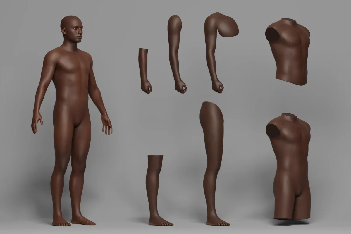 Tattoo Artist Body Parts Pack - Ultimate
