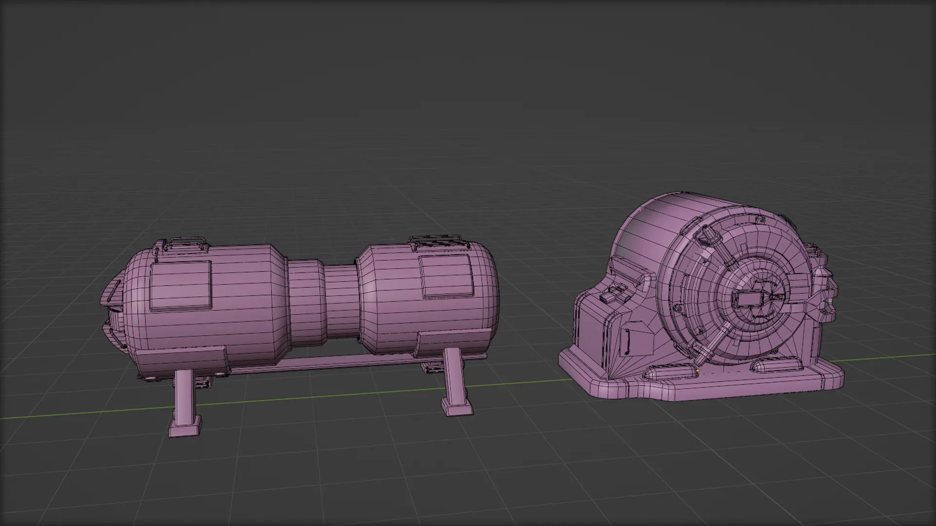 SciFi Barrels Props