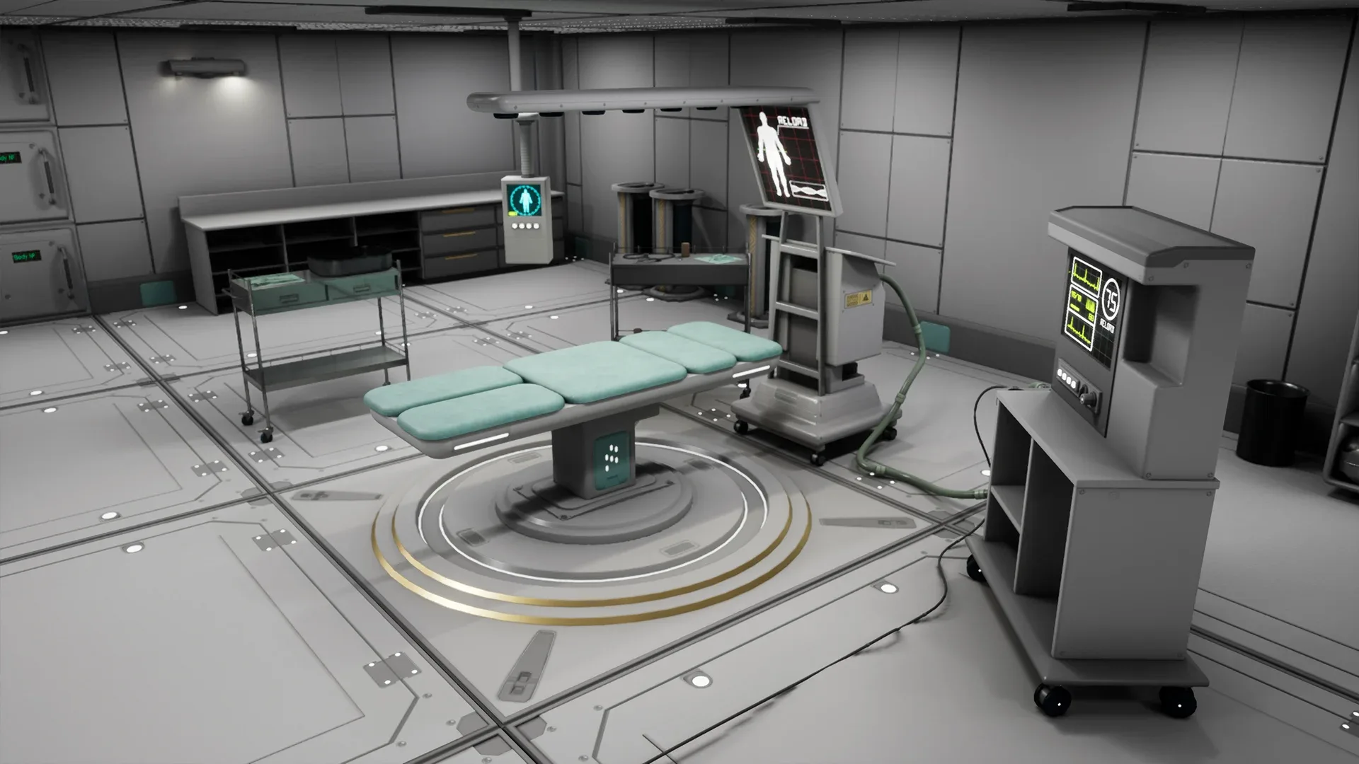 SciFi Space Medical Room