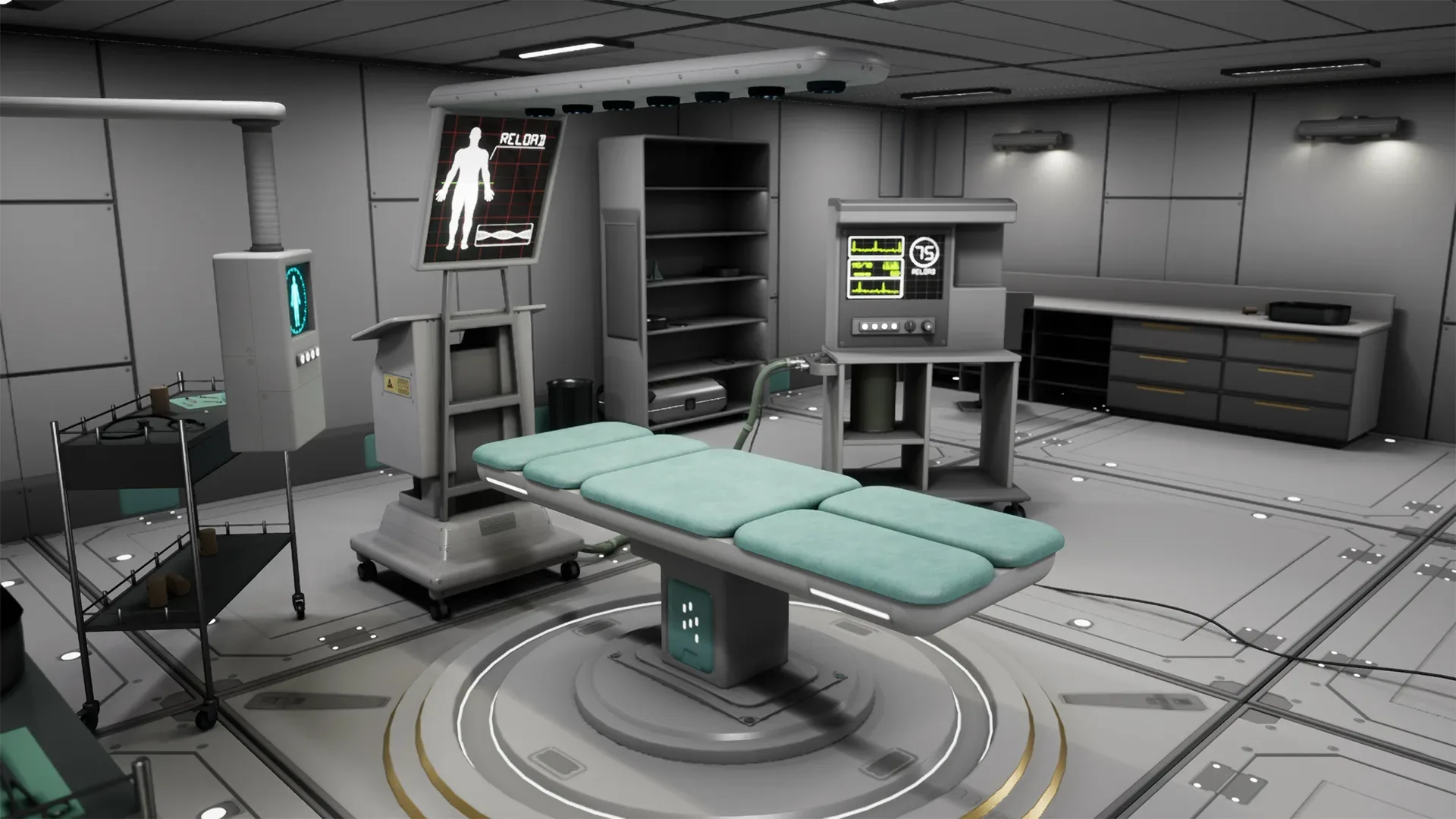 SciFi Space Medical Room