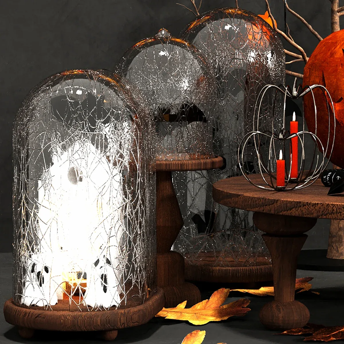 Halloween set 01 3D model