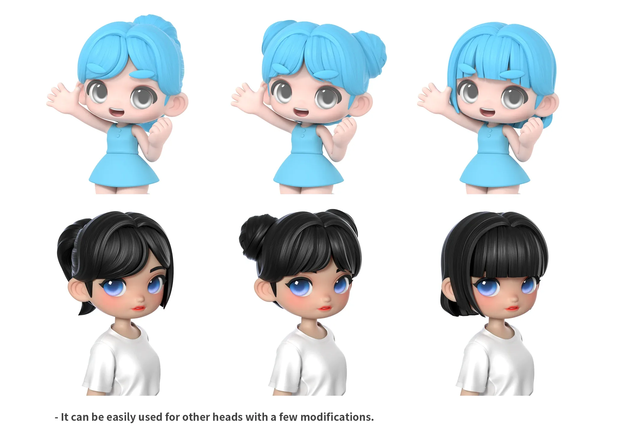 Chloe Modular Hair