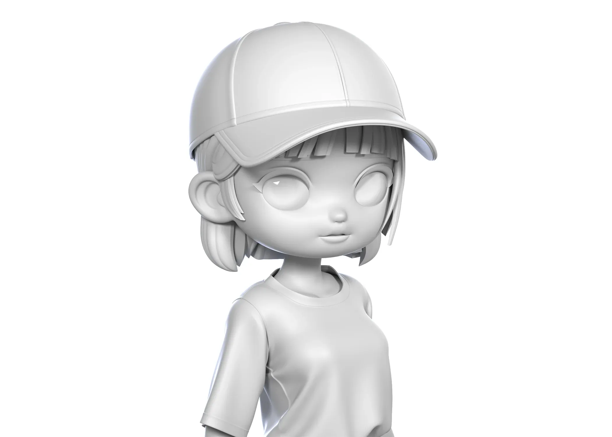 Ball cap Girl