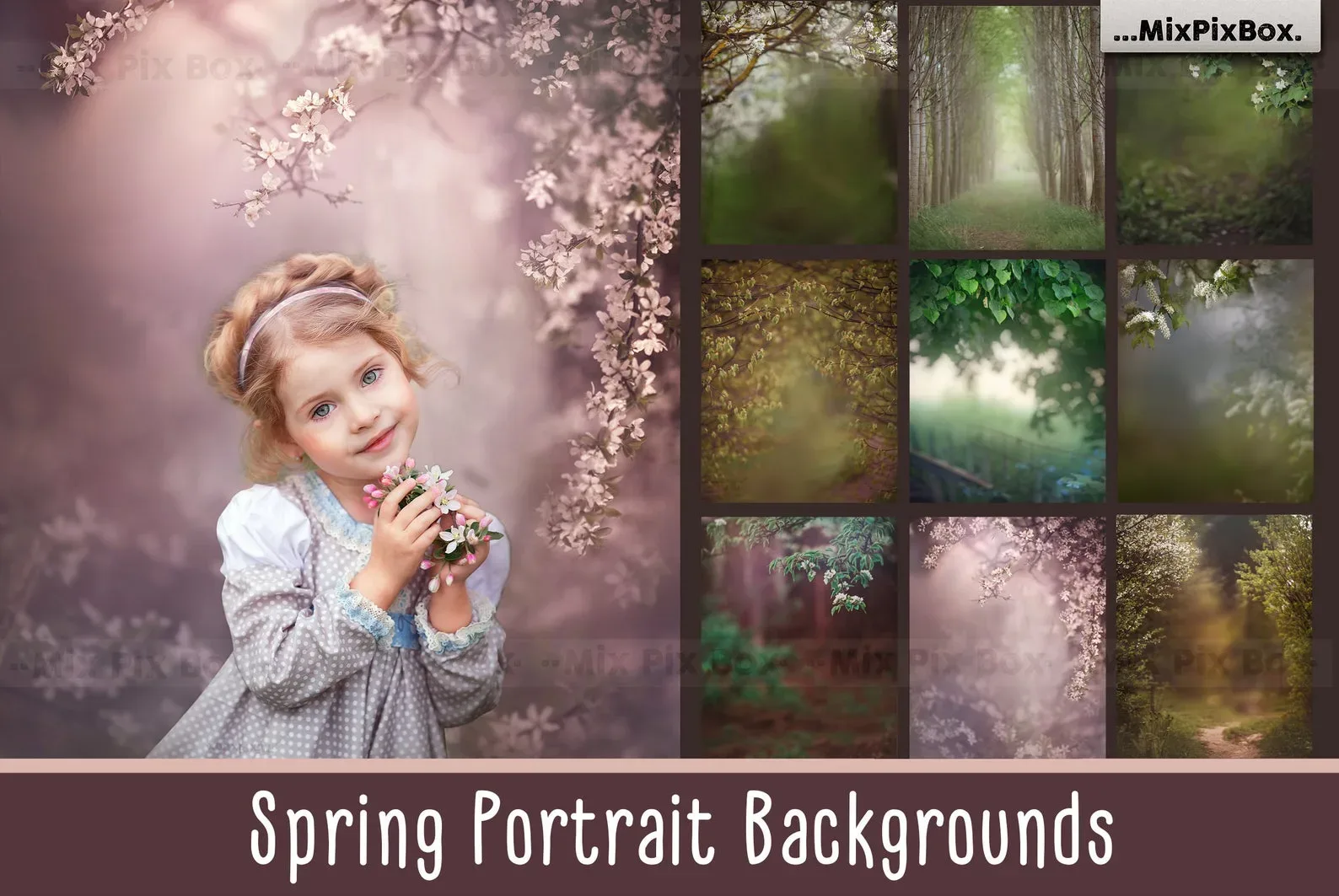 Spring Portrait Backgrounds