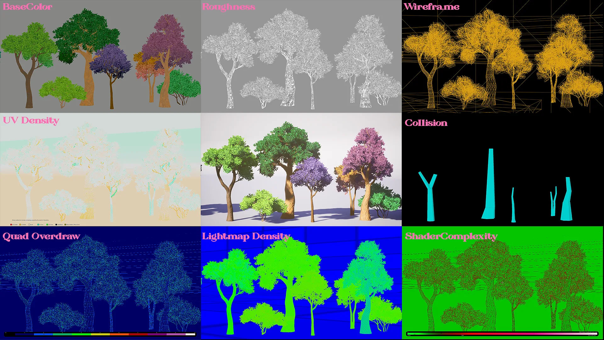 Simple Trees Pack Bundle