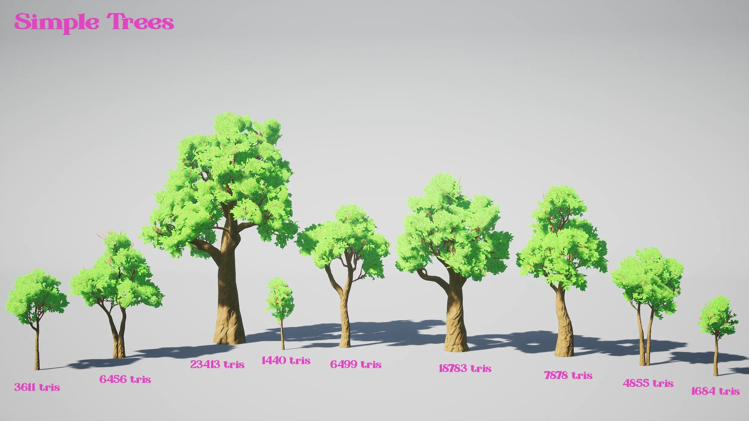 Simple Trees Pack Bundle