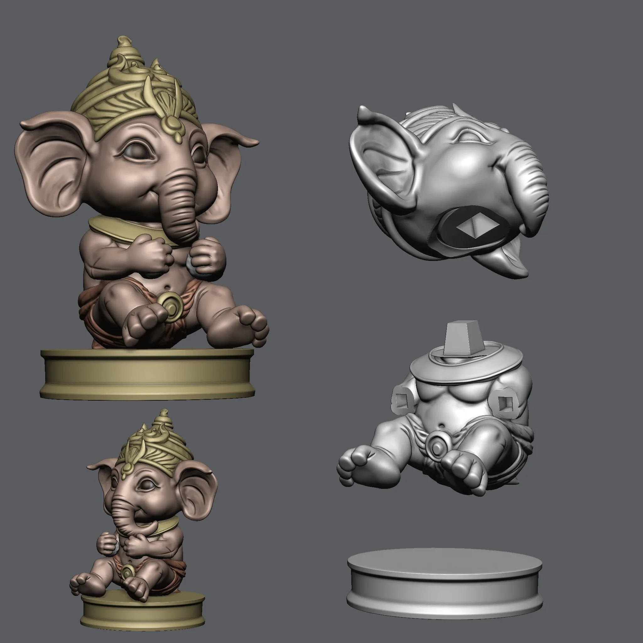 Lord Ganesha - 3D Print Model