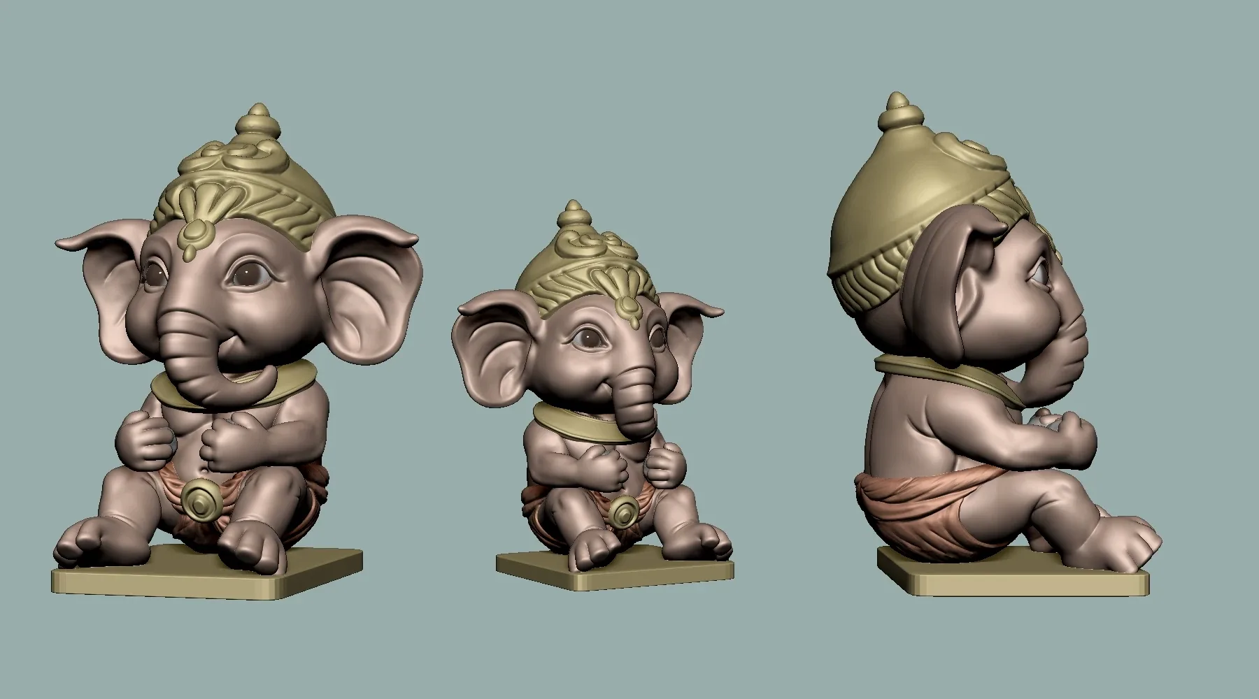 Lord Ganesha - 3D Print Model