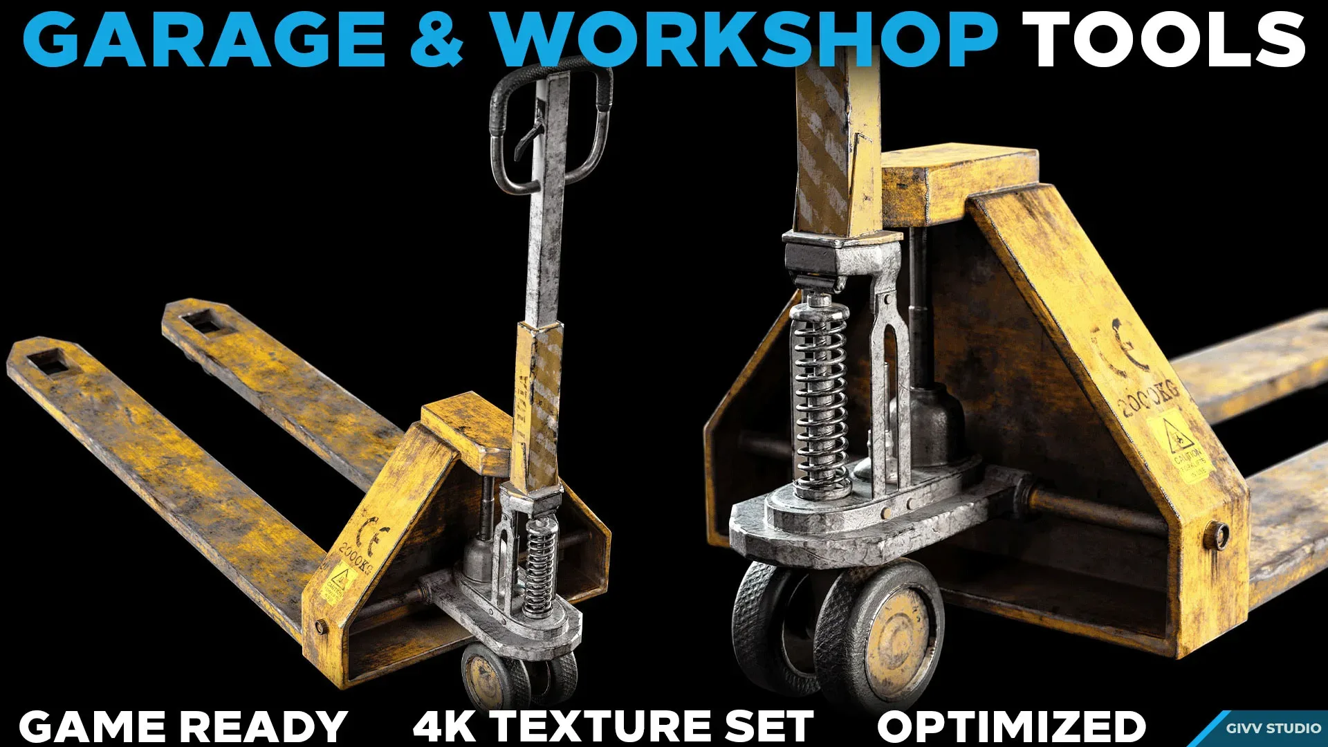 GARAGE & WORKSHOP TOOLS - GAME READY PROPS AND MATERIALS