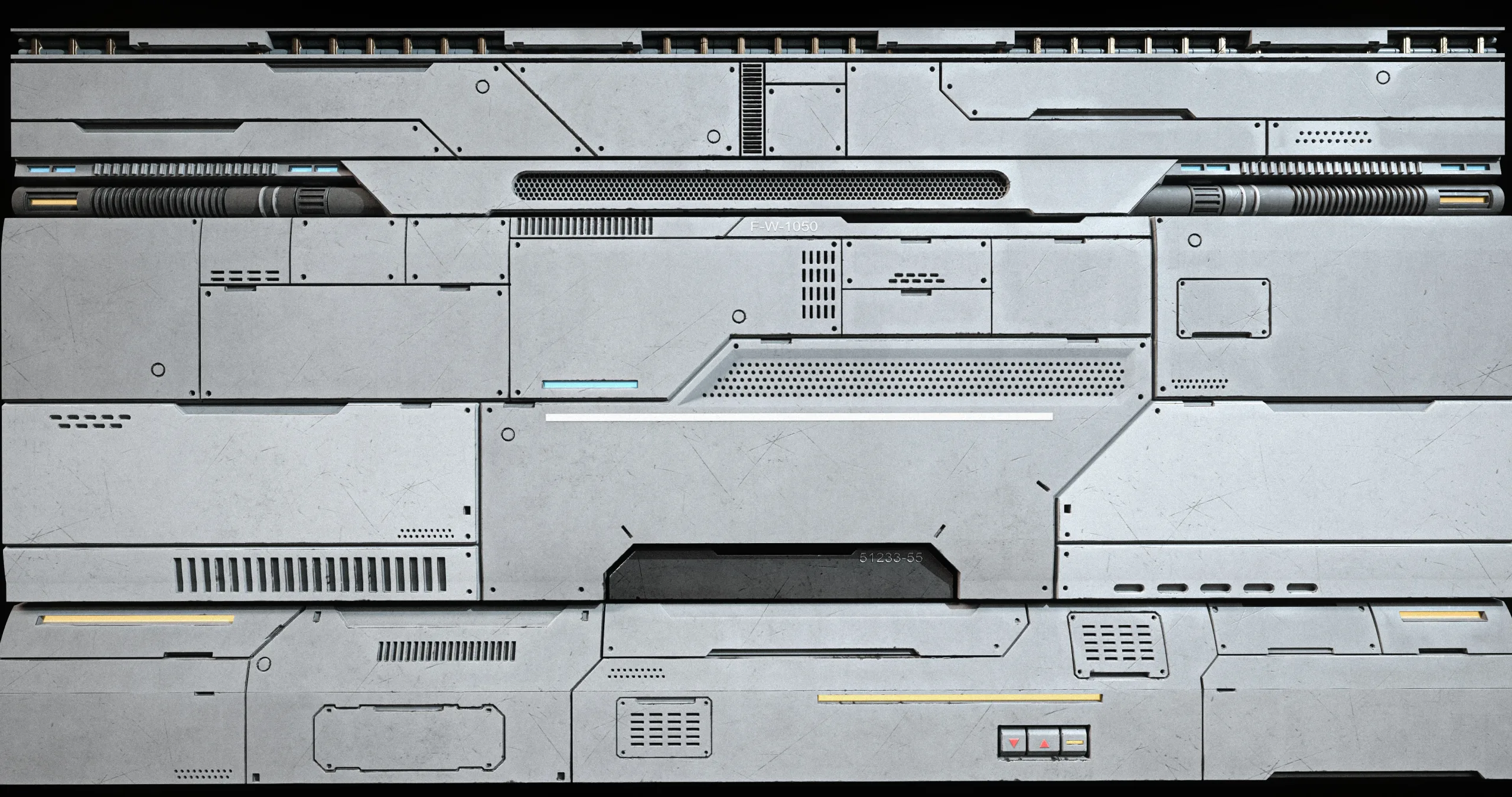 10 Scifi Panel Architecture