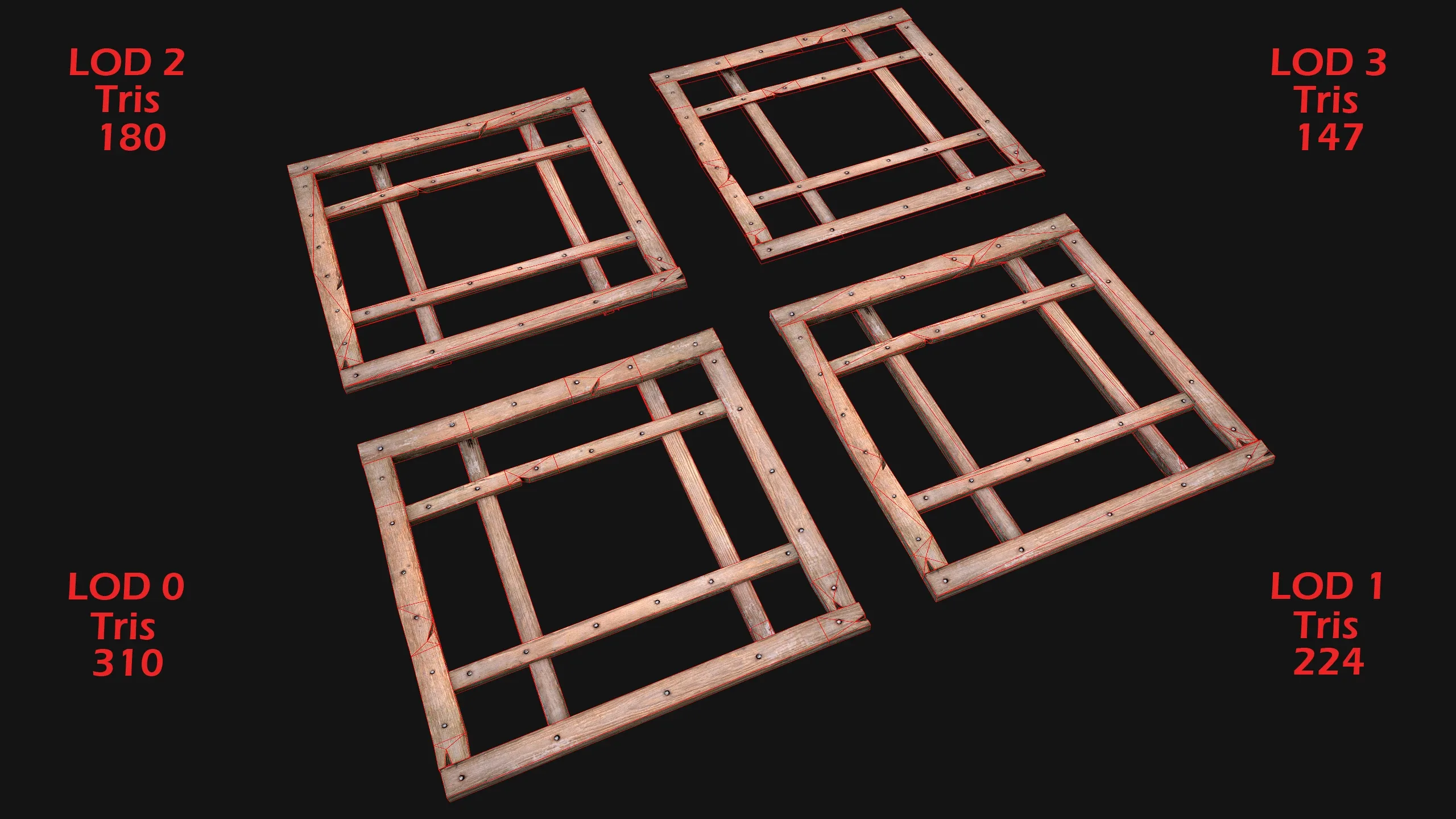 Medieval Tile Pyramid Roof