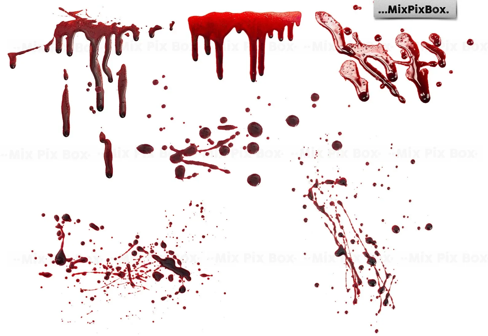 Blood Photo Overlays