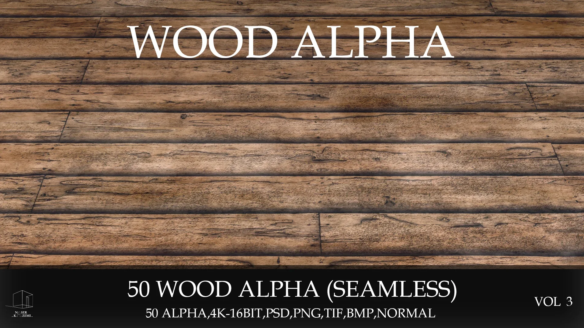 50 WOOD ALPHA (SEAMLESS) -VOL 3
