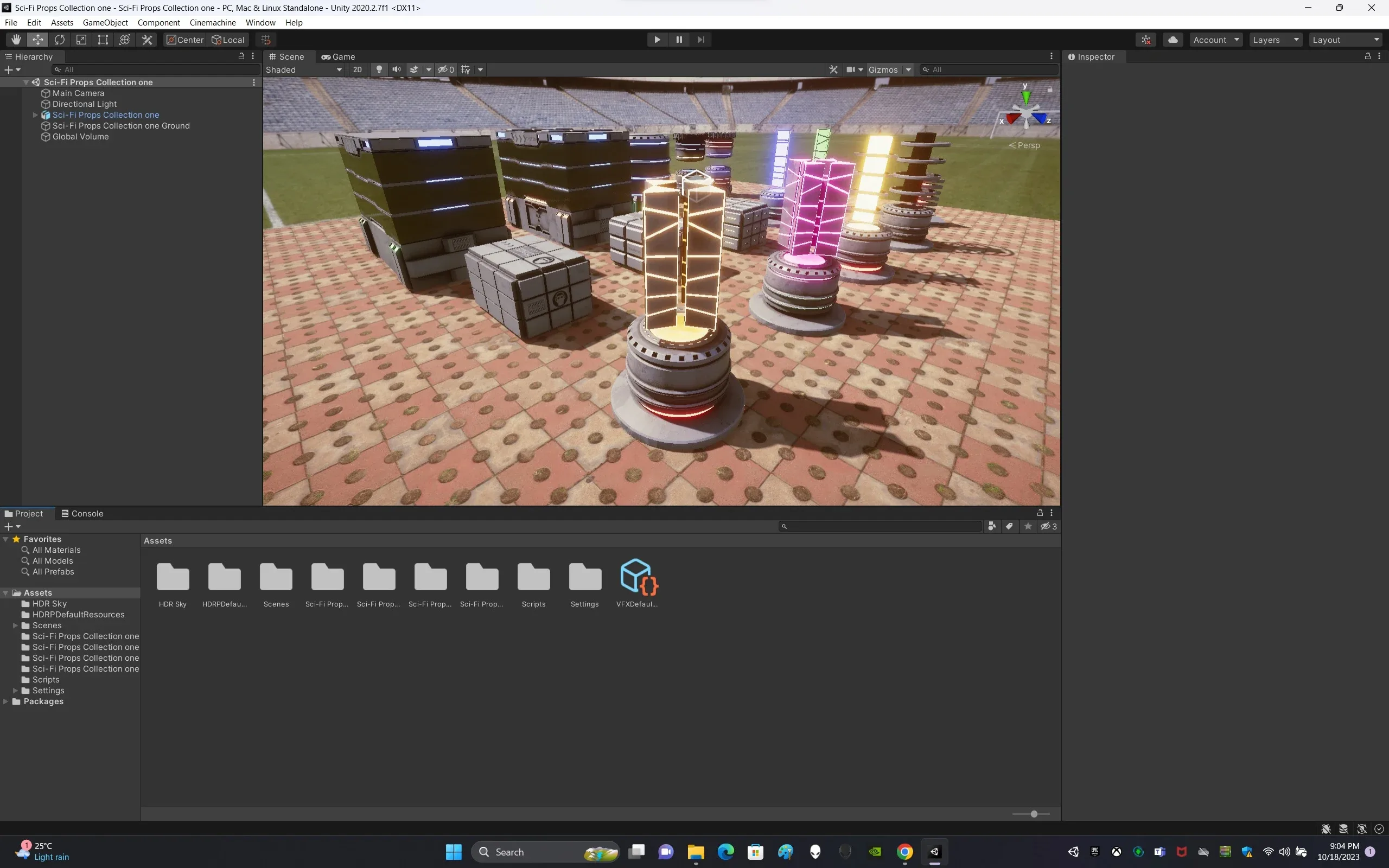 Sci-Fi Props Collection One