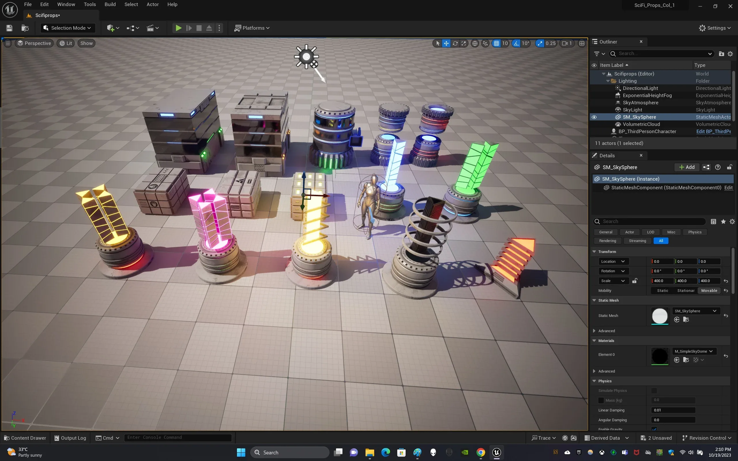 Sci-Fi Props Collection One