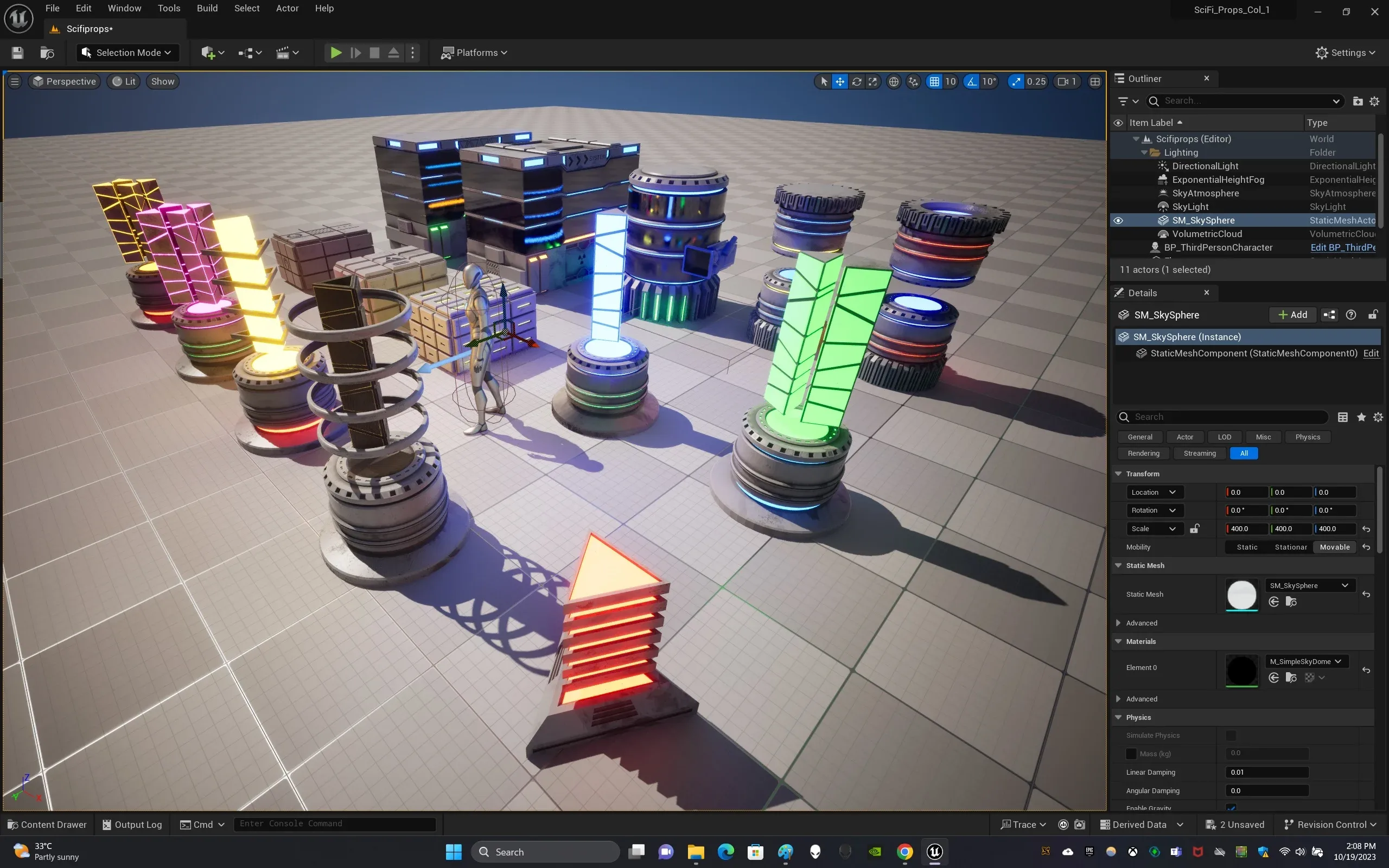 Sci-Fi Props Collection One