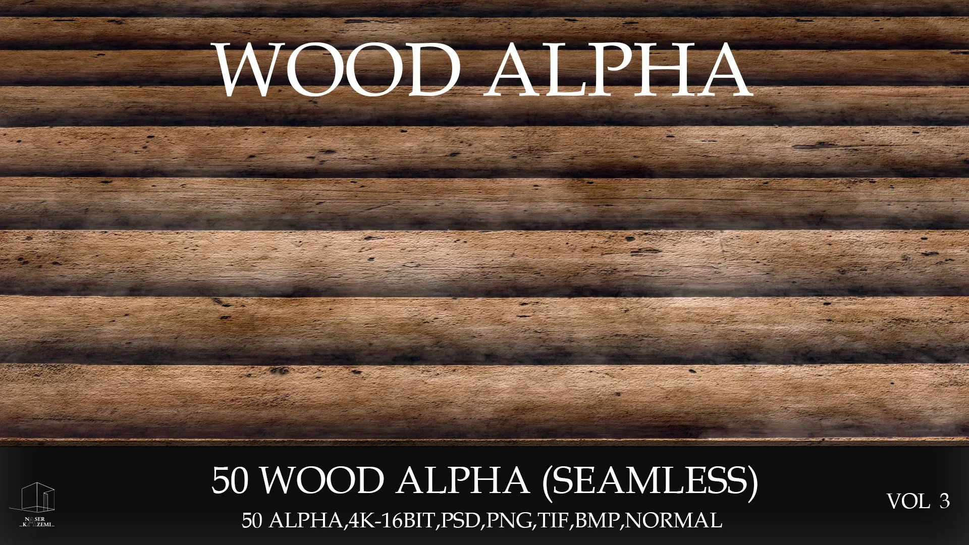 50 WOOD ALPHA (SEAMLESS) -VOL 3