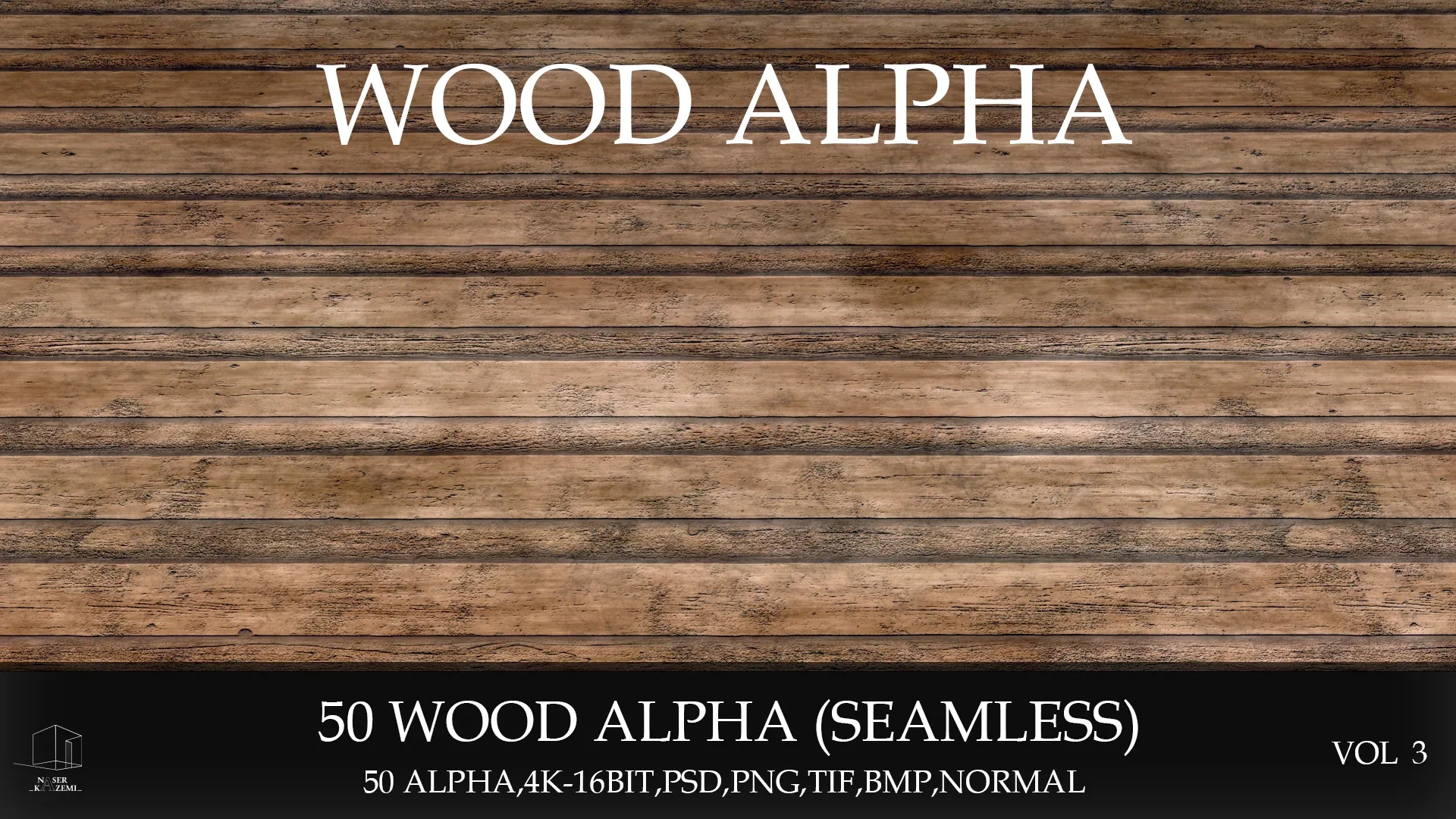50 WOOD ALPHA (SEAMLESS) -VOL 3