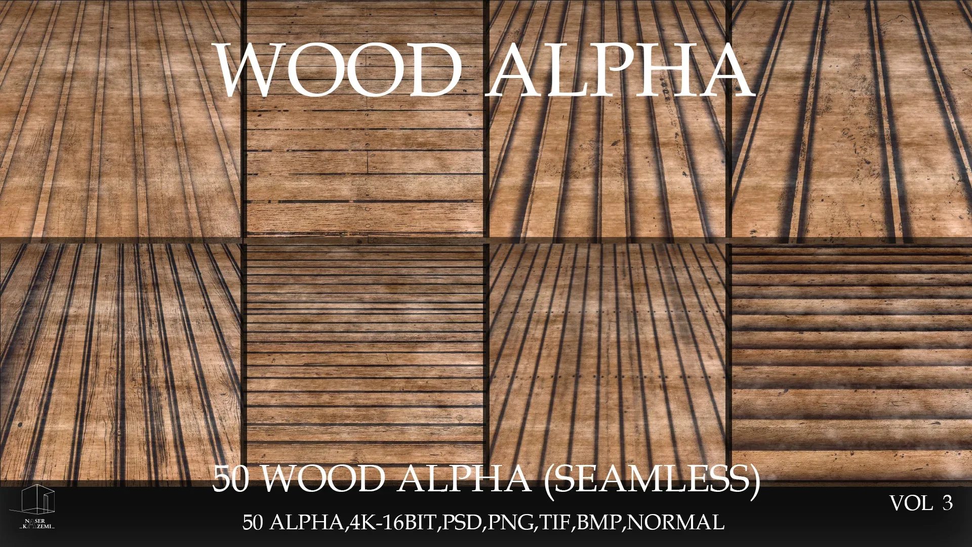 50 WOOD ALPHA (SEAMLESS) -VOL 3