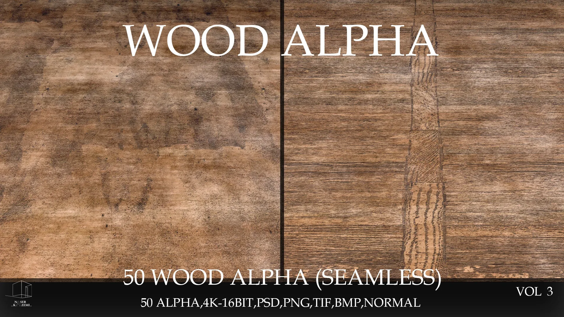 50 WOOD ALPHA (SEAMLESS) -VOL 3