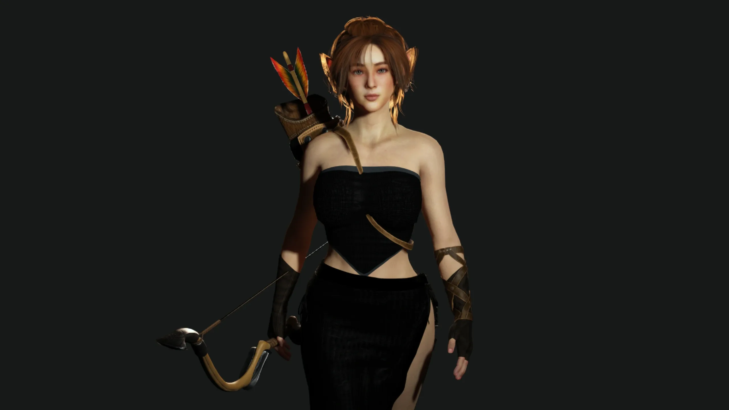 AAA 3D REALISTIC CHARACTER - BEAUTIFUL ELF FANTASY MEDIEVAL