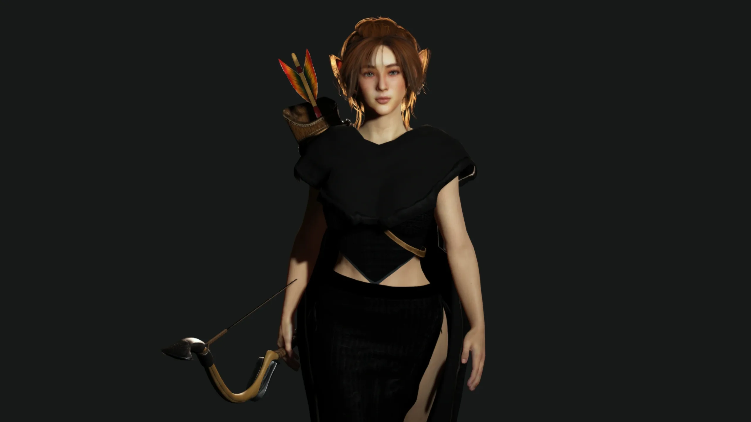 AAA 3D REALISTIC CHARACTER - BEAUTIFUL ELF FANTASY MEDIEVAL