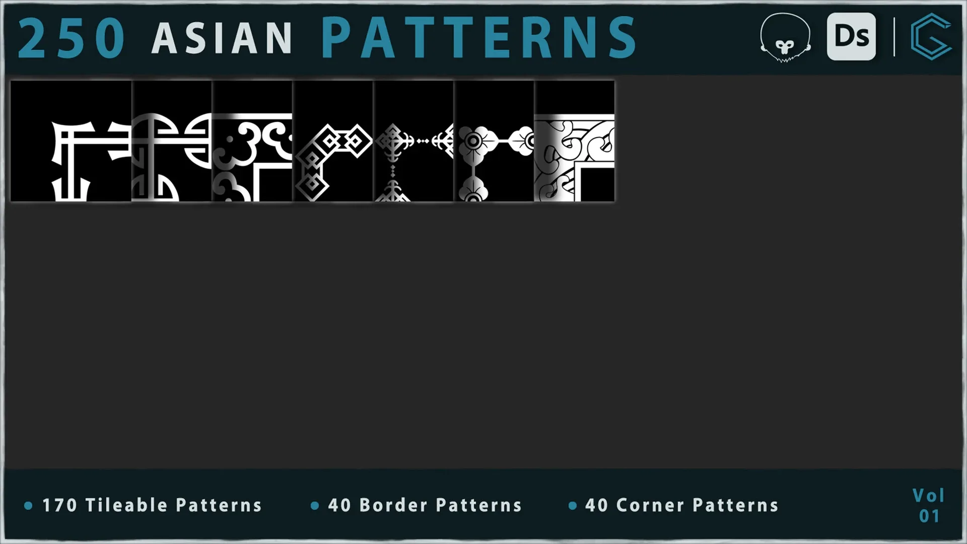 250 Asian Patterns