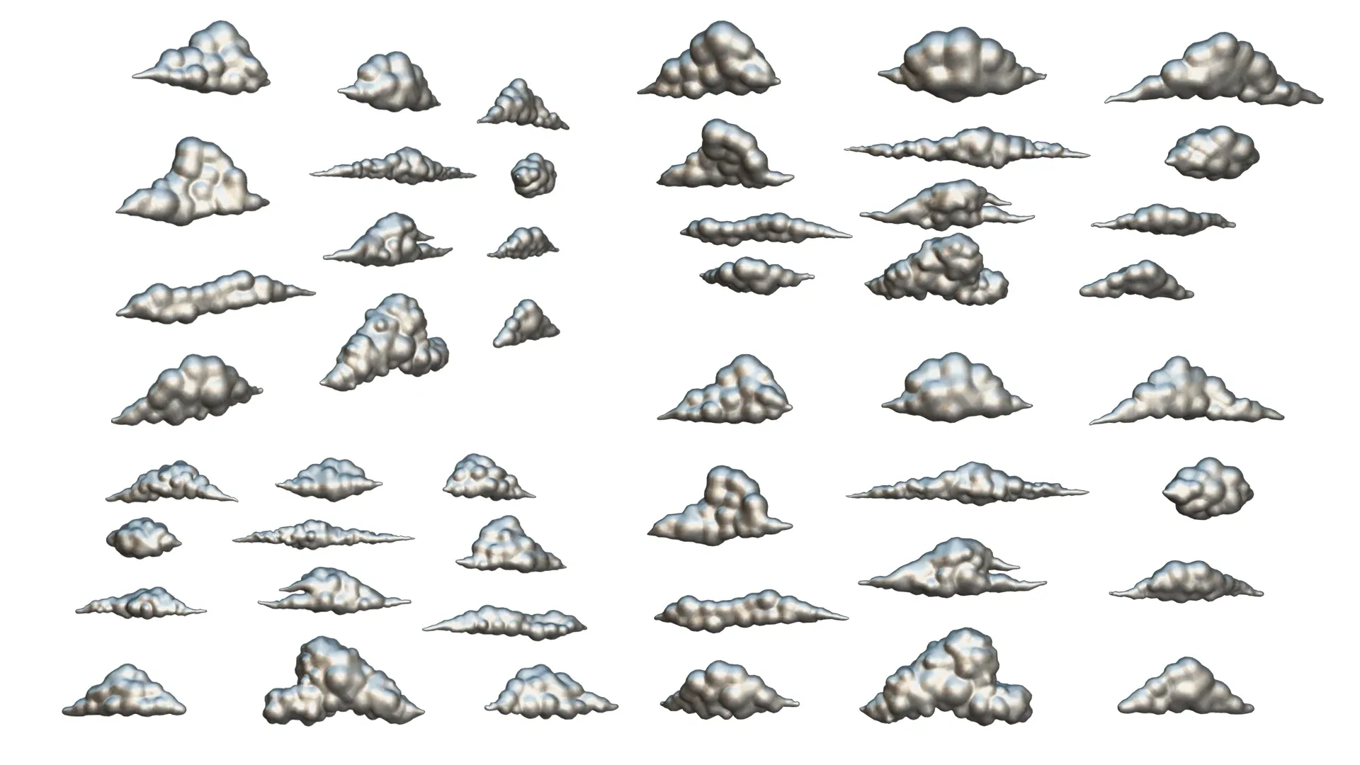 Clouds Pack - 12 in 1