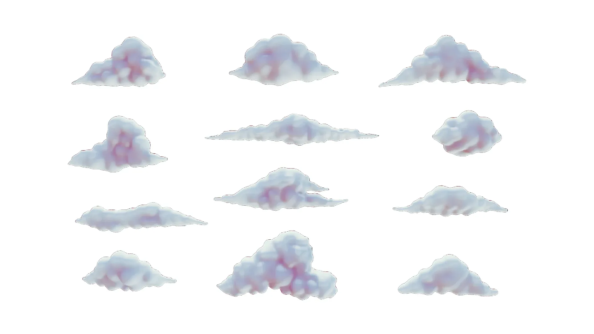 Clouds Pack - 12 in 1