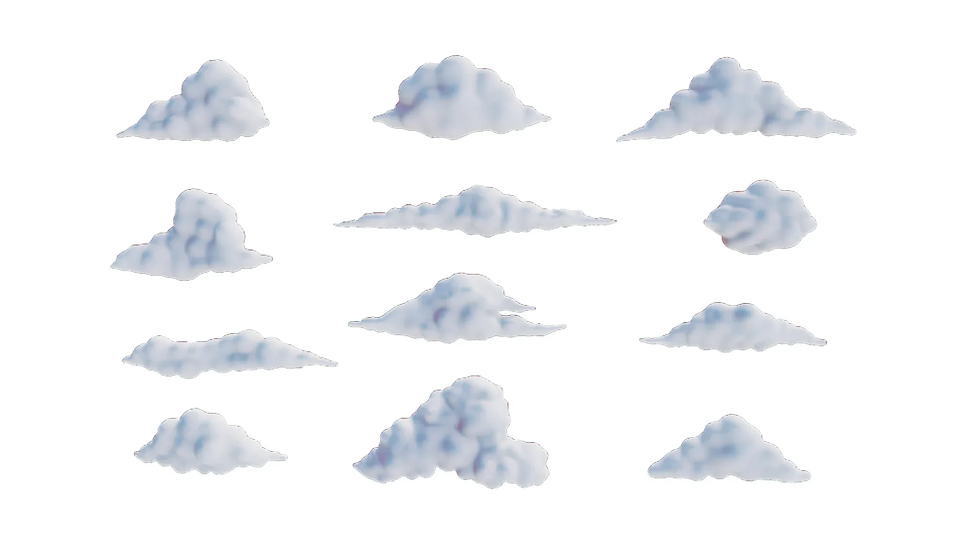 Clouds Pack - 12 in 1