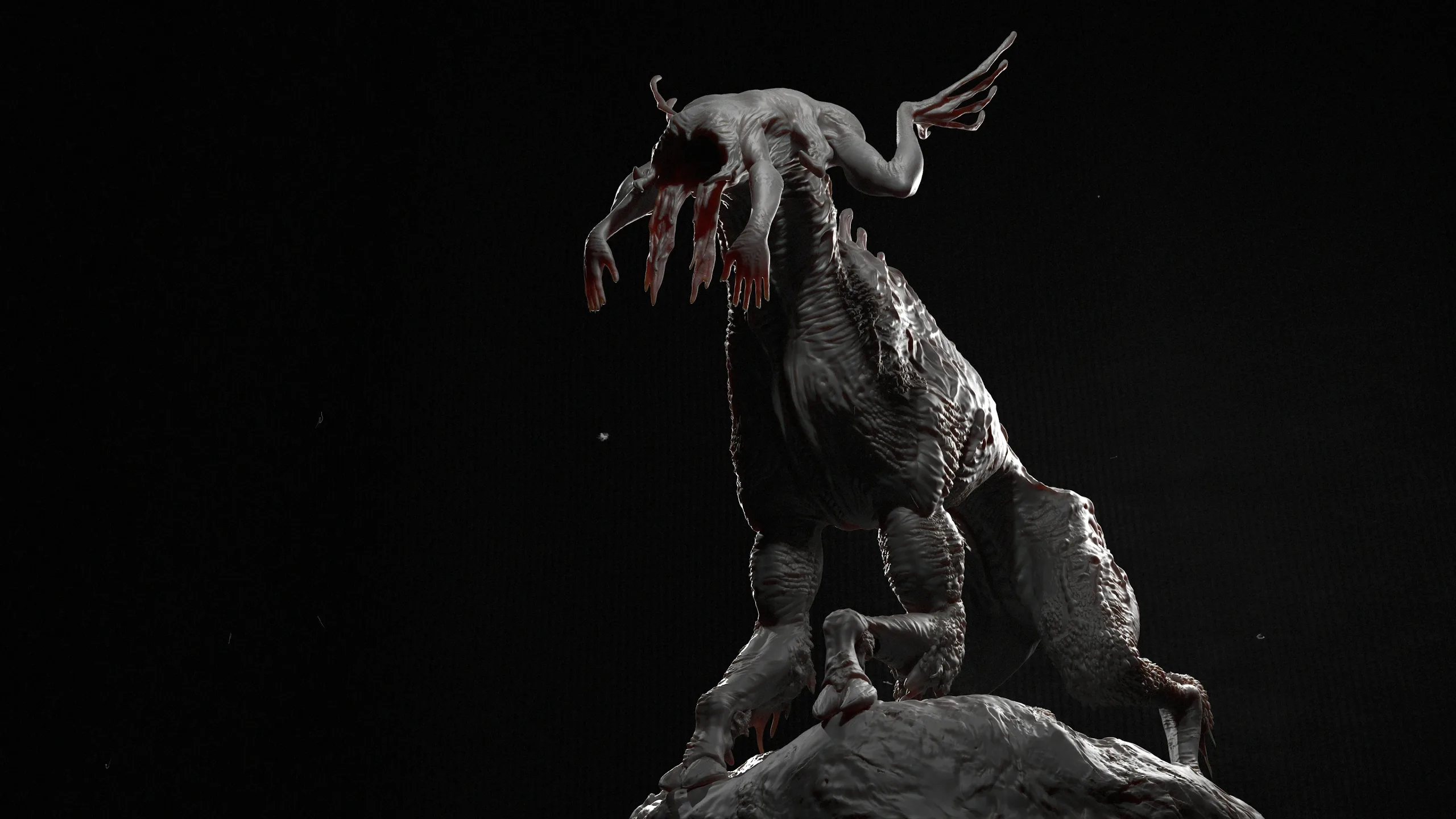 3D Printable Joutn Moder Creature Model