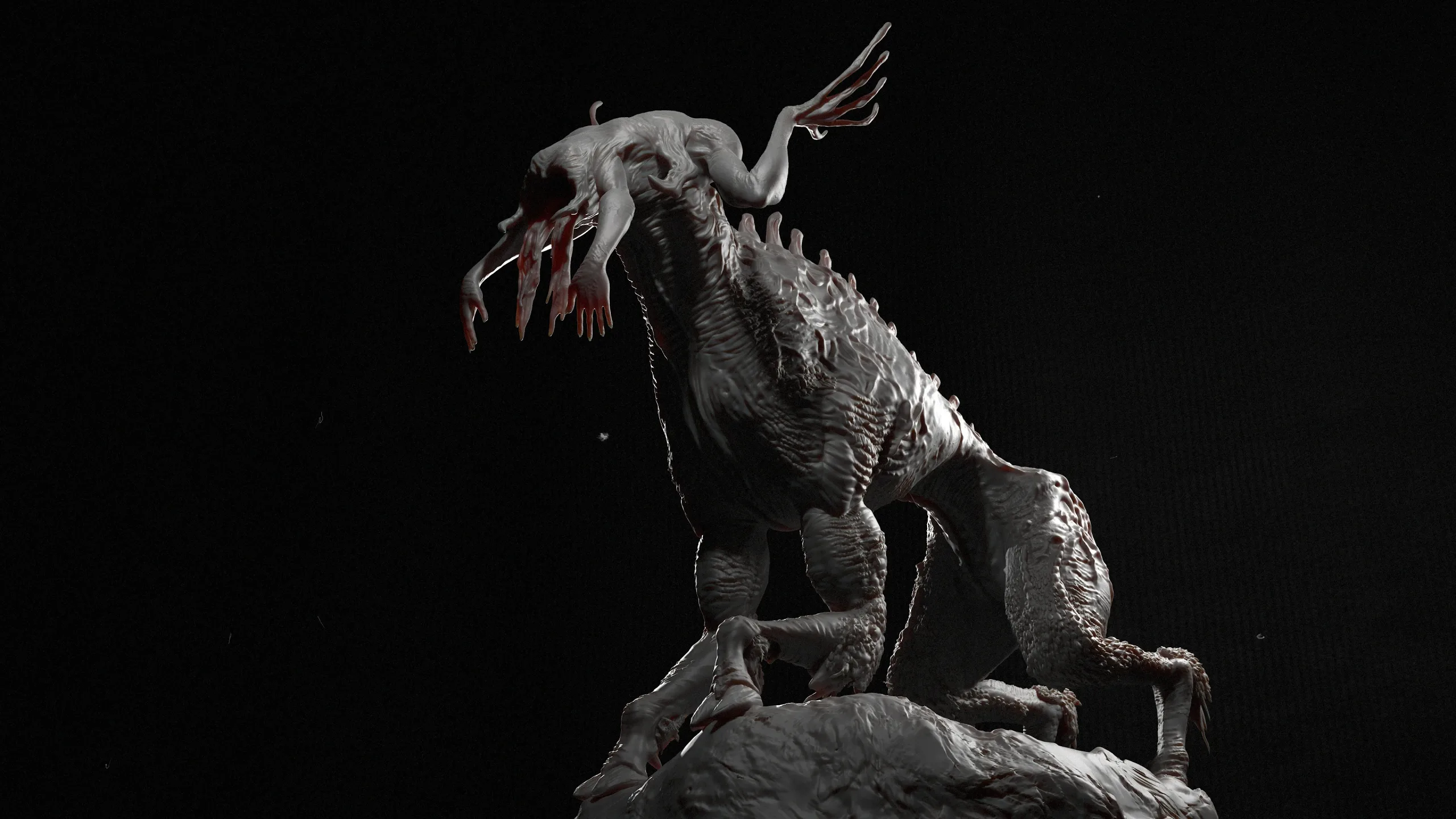 3D Printable Joutn Moder Creature Model