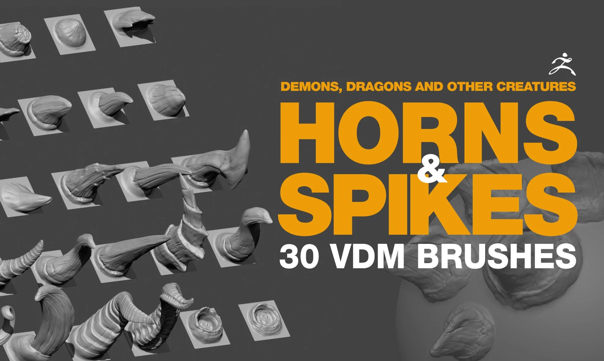 HORNS & SPIKES VDM BRUSHES