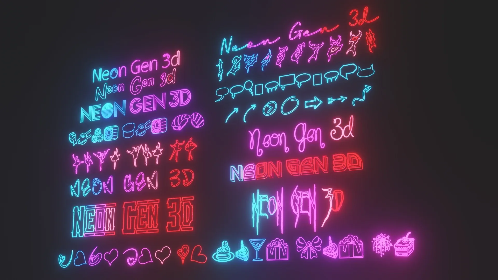 Neon Gen 3D