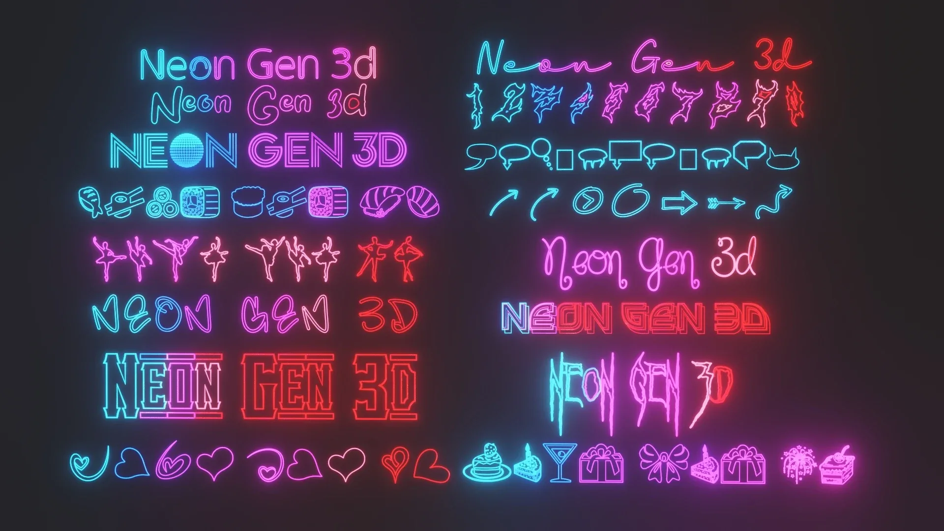 Neon Gen 3D