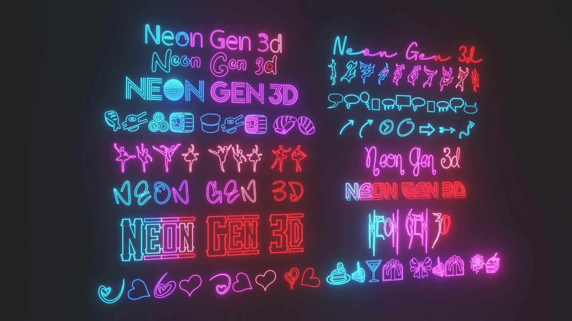 Neon Gen 3D