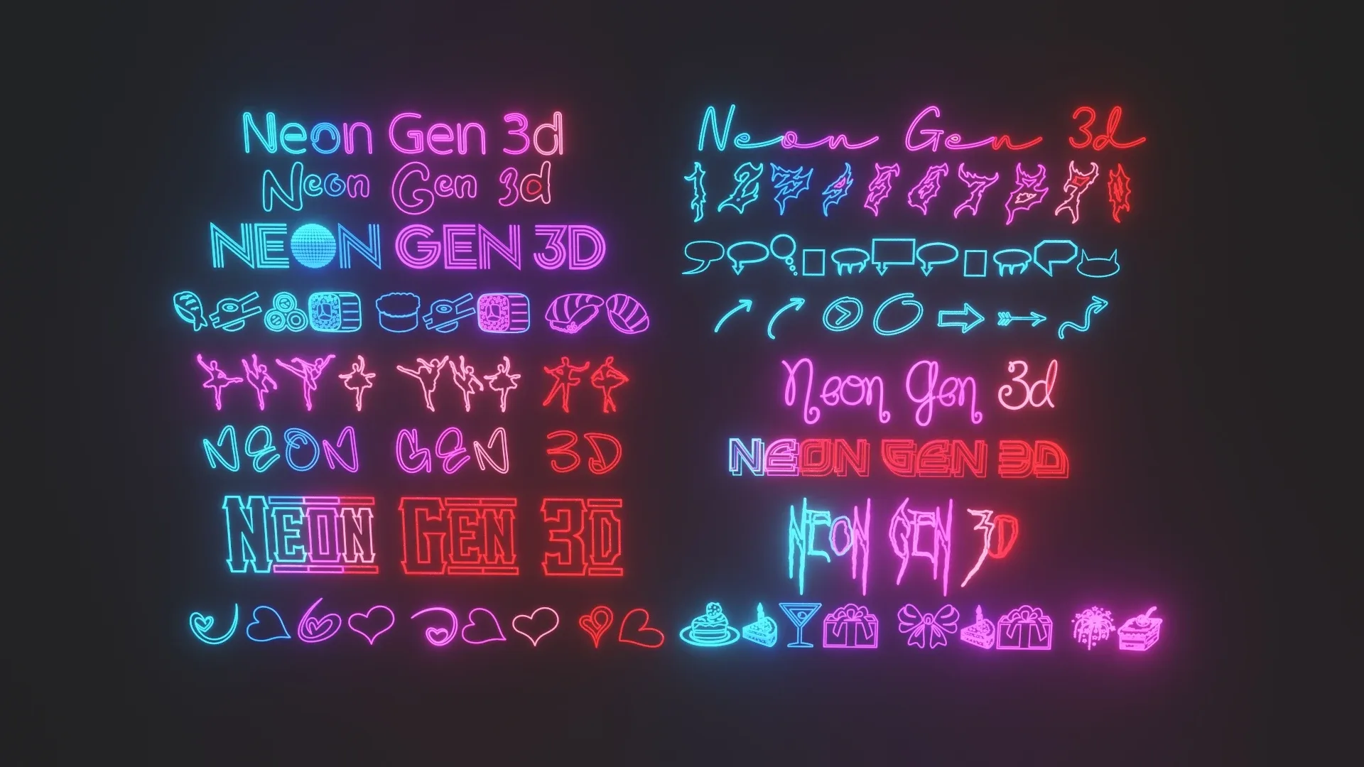 Neon Gen 3D