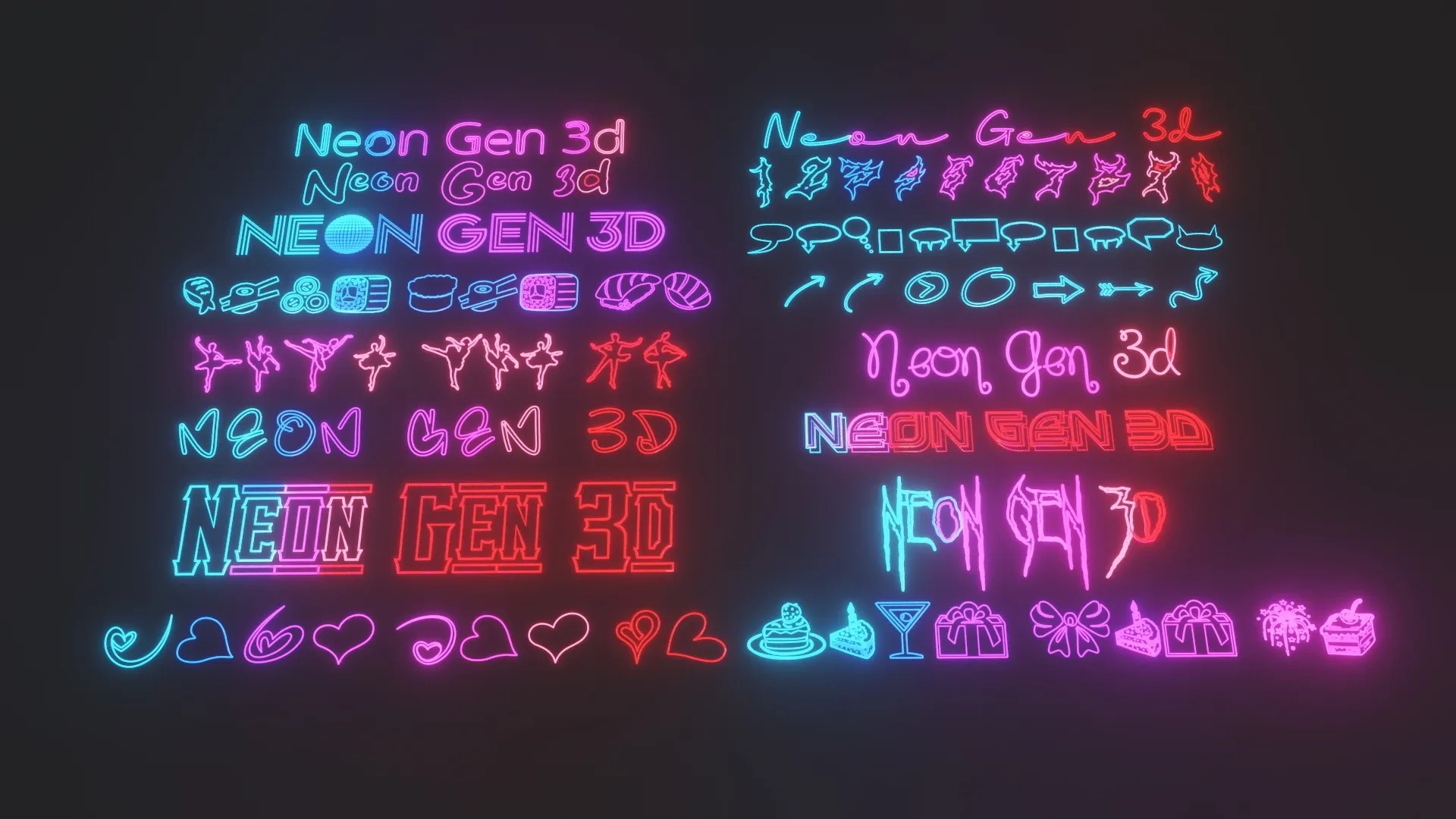 Neon Gen 3D