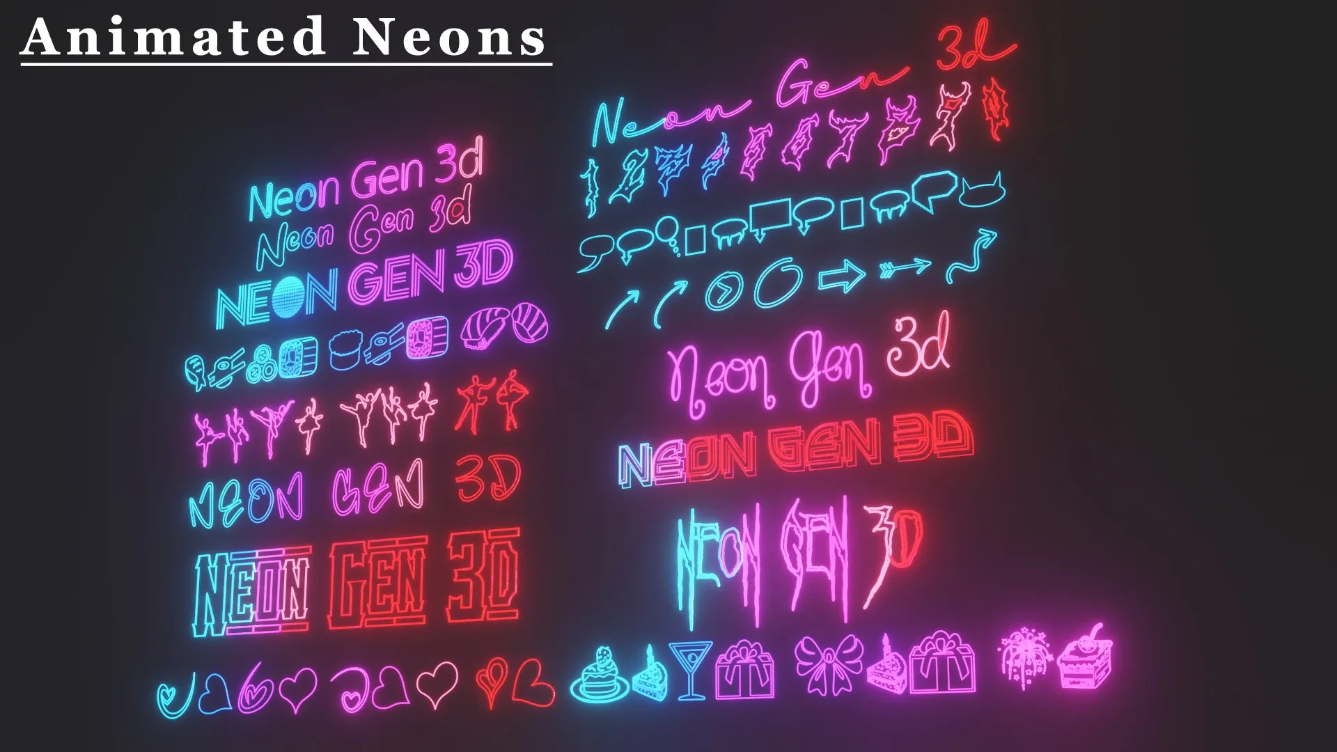 Neon Gen 3D