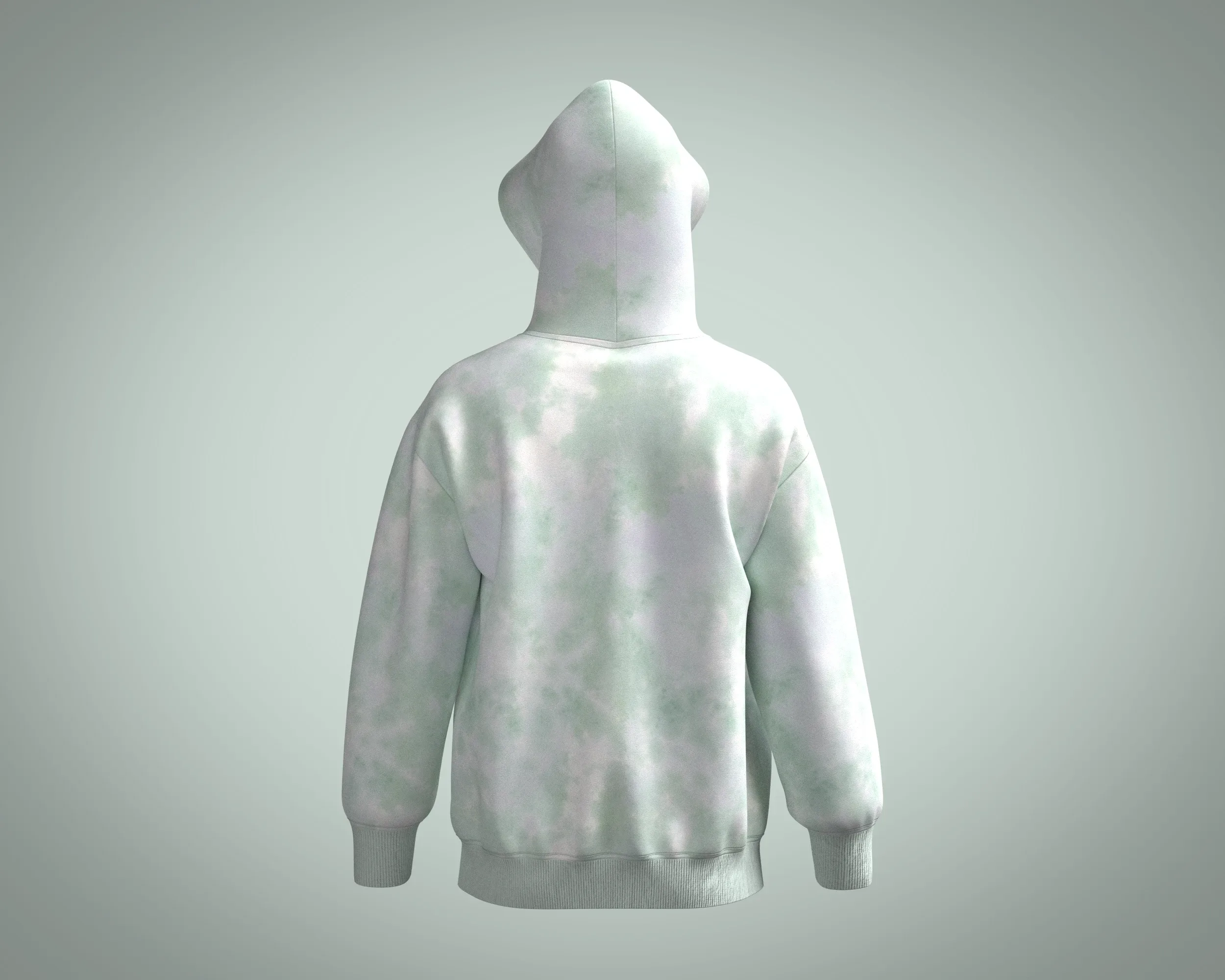 Men Zip Hoodie - Wash | Marvelous / Clo3d / obj / fbx