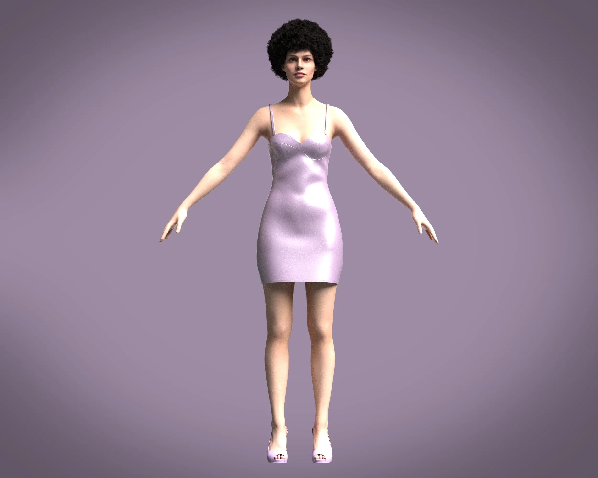 Women Party Dress | Marvelous / Clo3d / obj / fbx