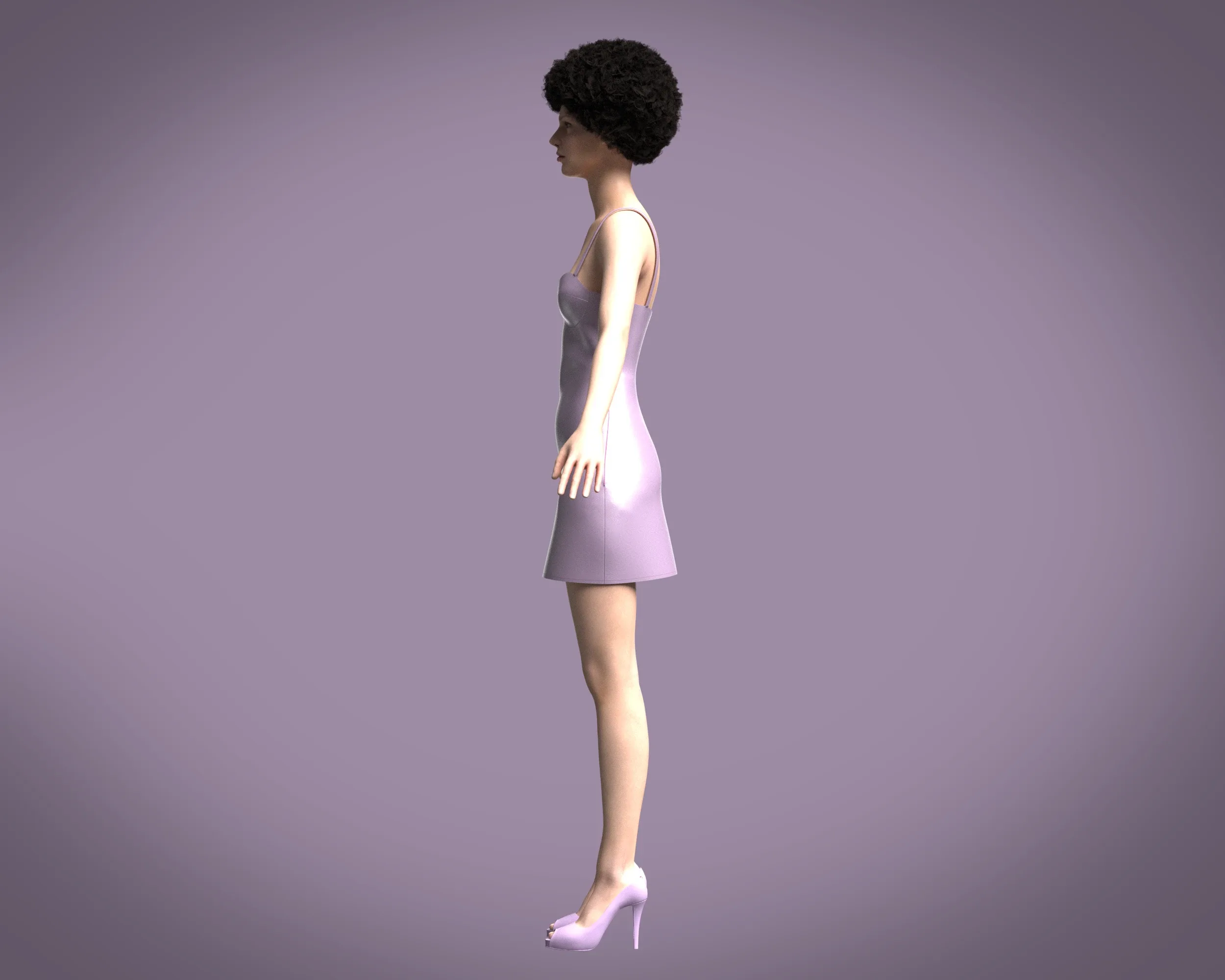 Women Party Dress | Marvelous / Clo3d / obj / fbx