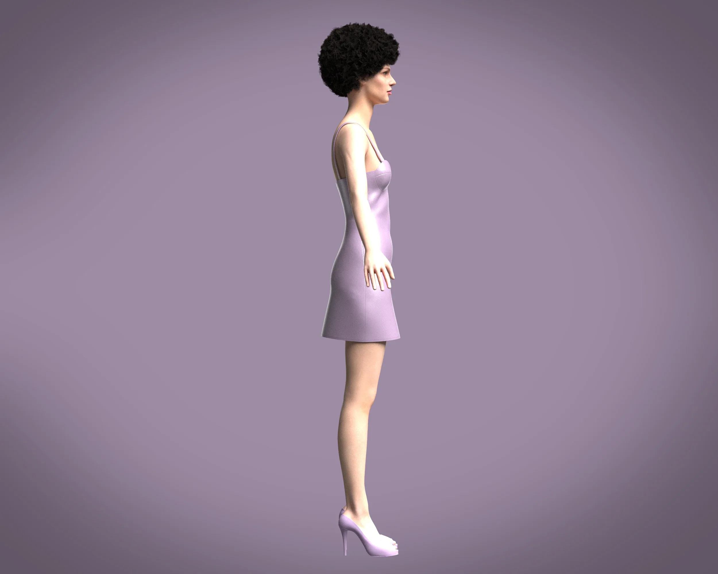 Women Party Dress | Marvelous / Clo3d / obj / fbx