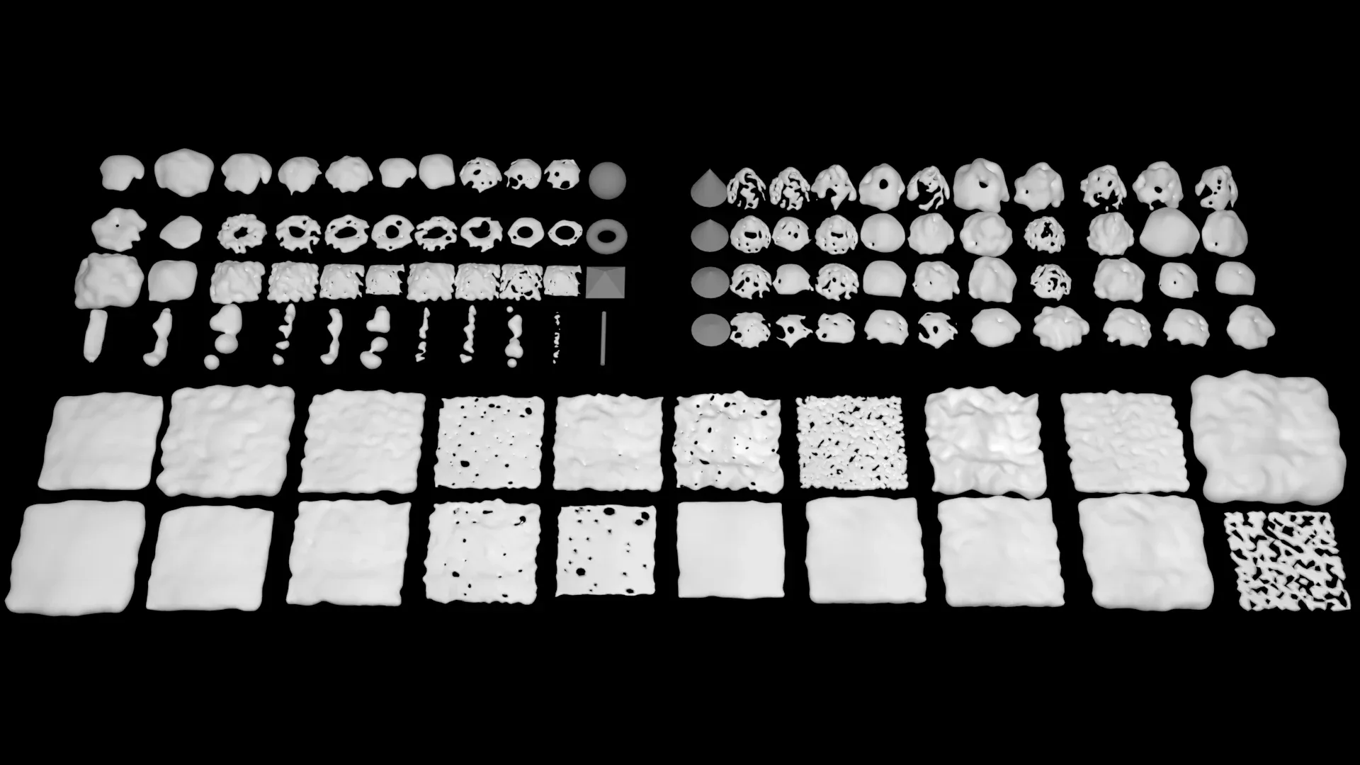 100 Snow - Ice Surfaces Kitbash Pack