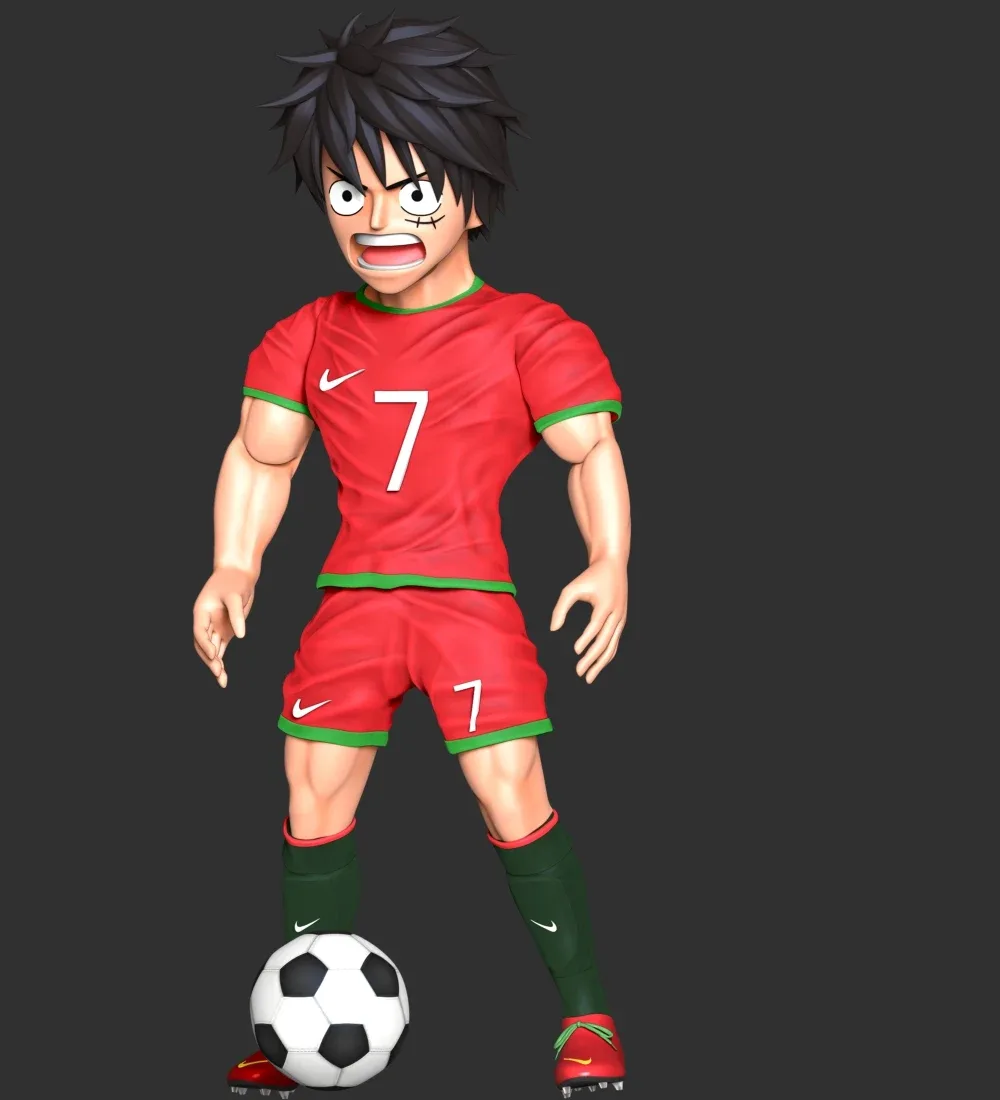 One Piece - Luffy Cosplay Ronaldo