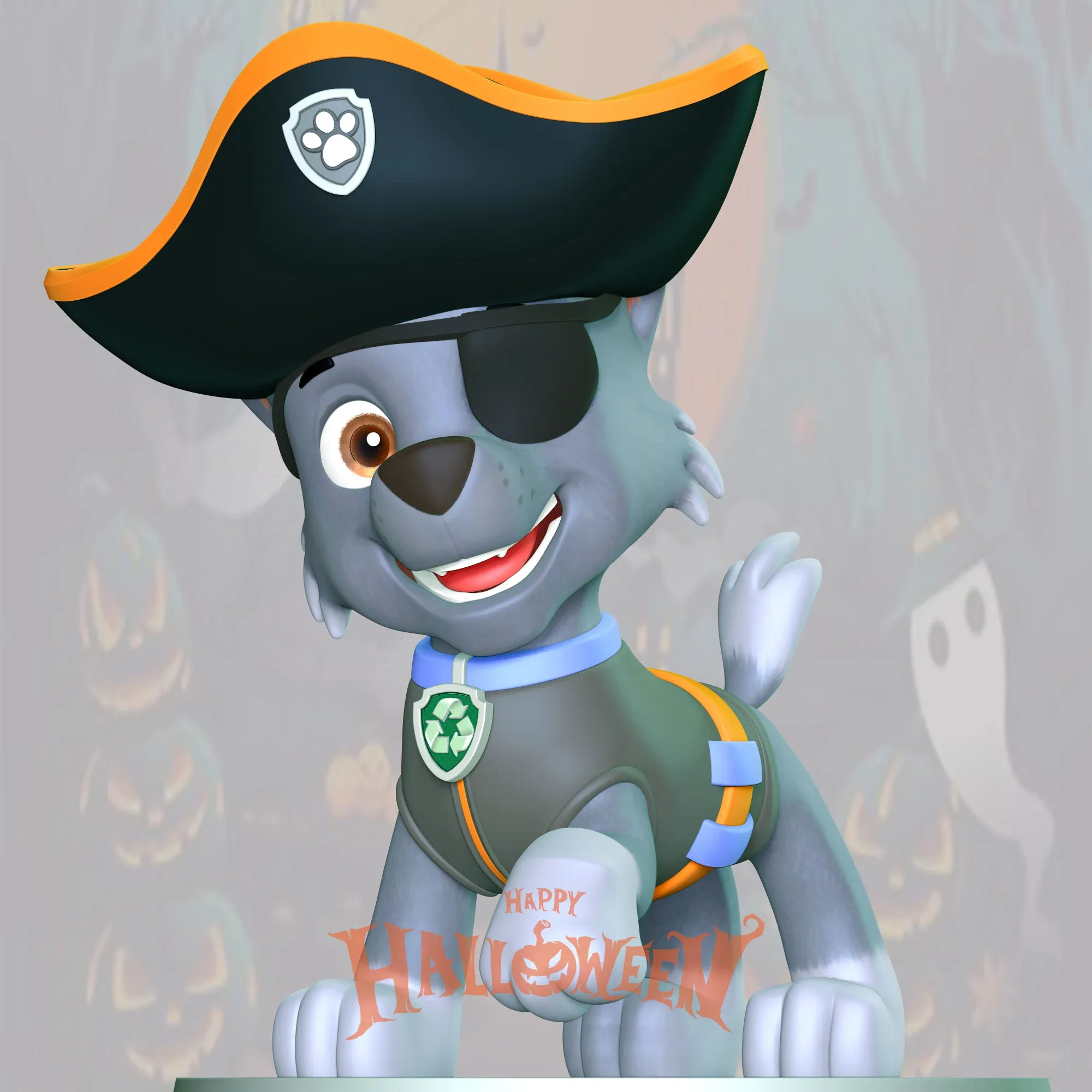 Rocky Halloween - Paw Patrol